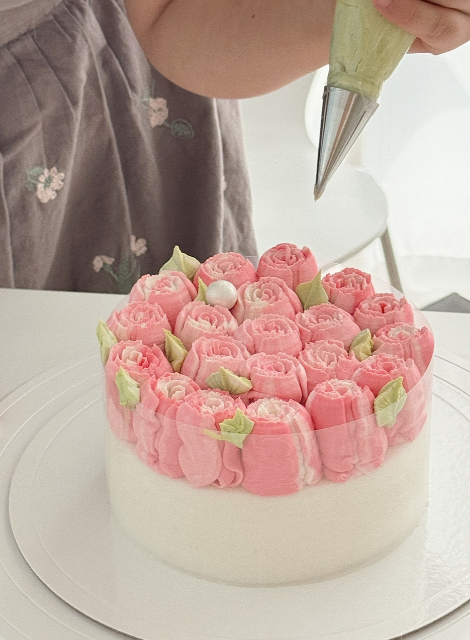 싸알럽 떡케이크