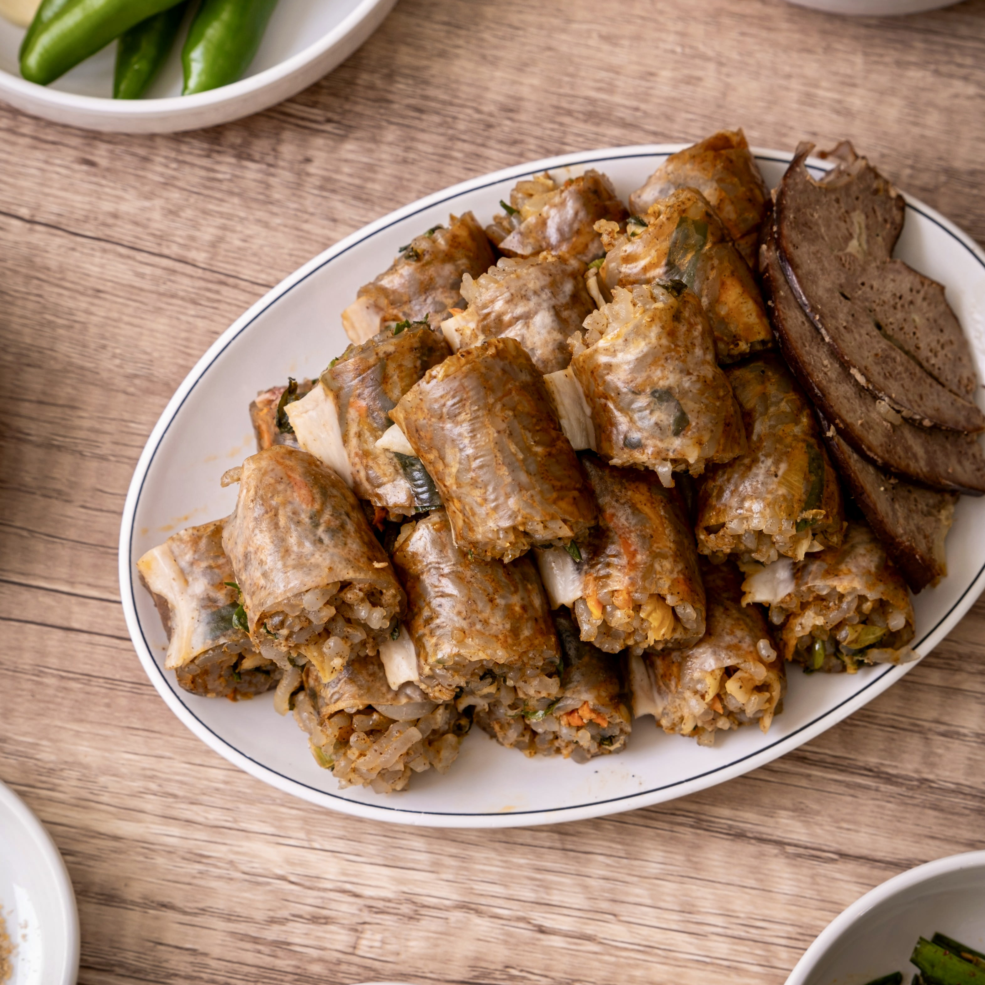 명품을지순대국