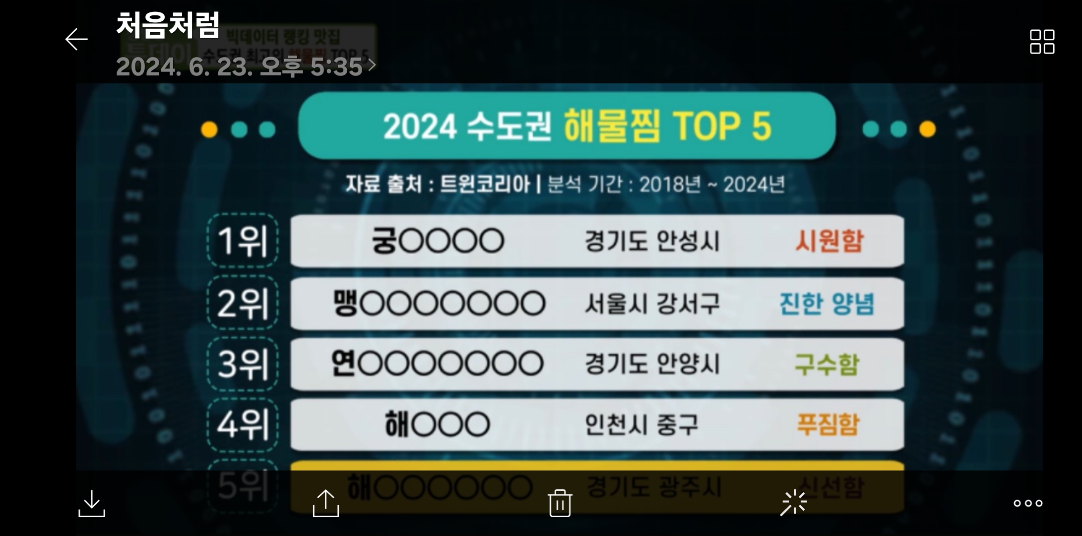 궁중해물탕