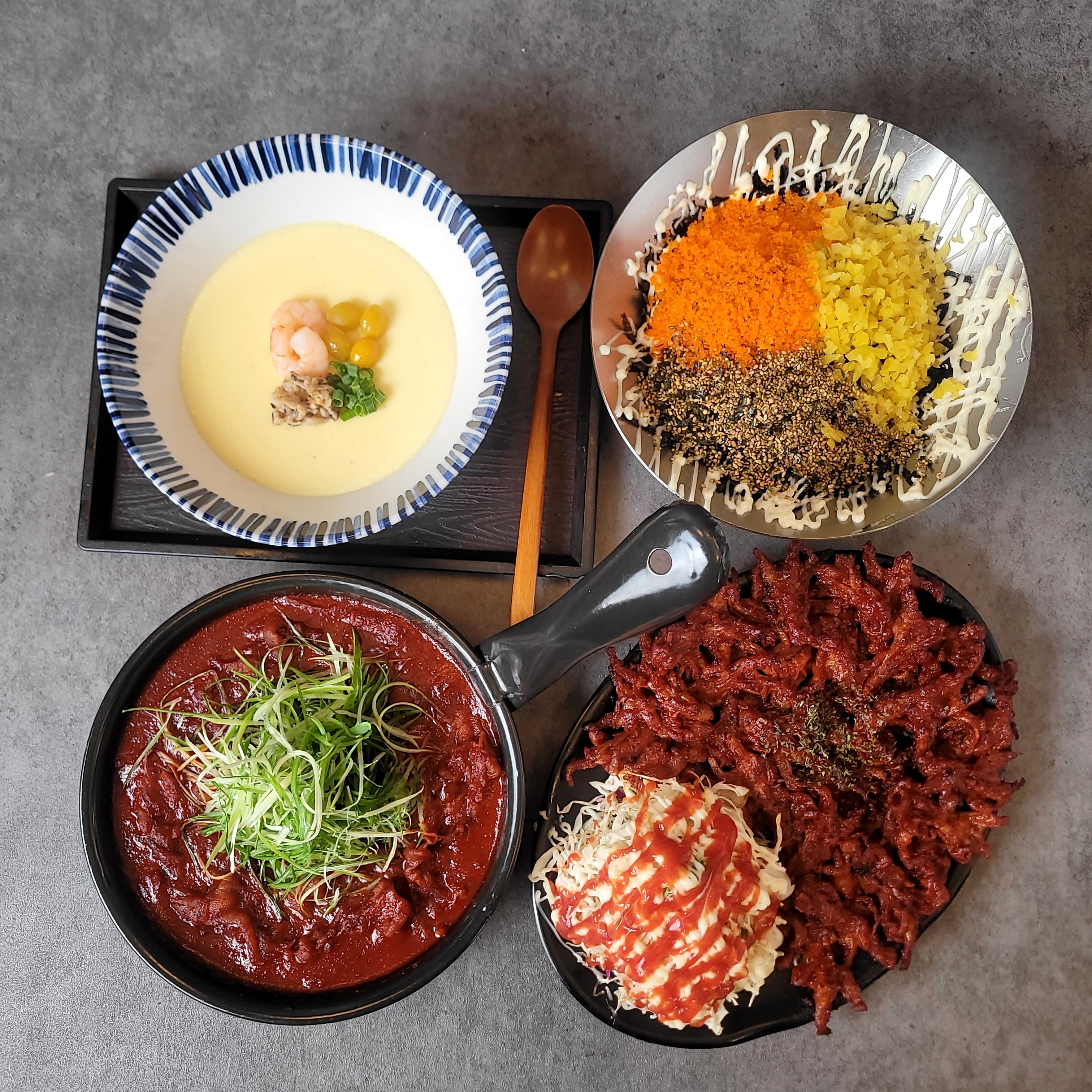당신세트2 닭발+닭발+계란찜+주먹밥