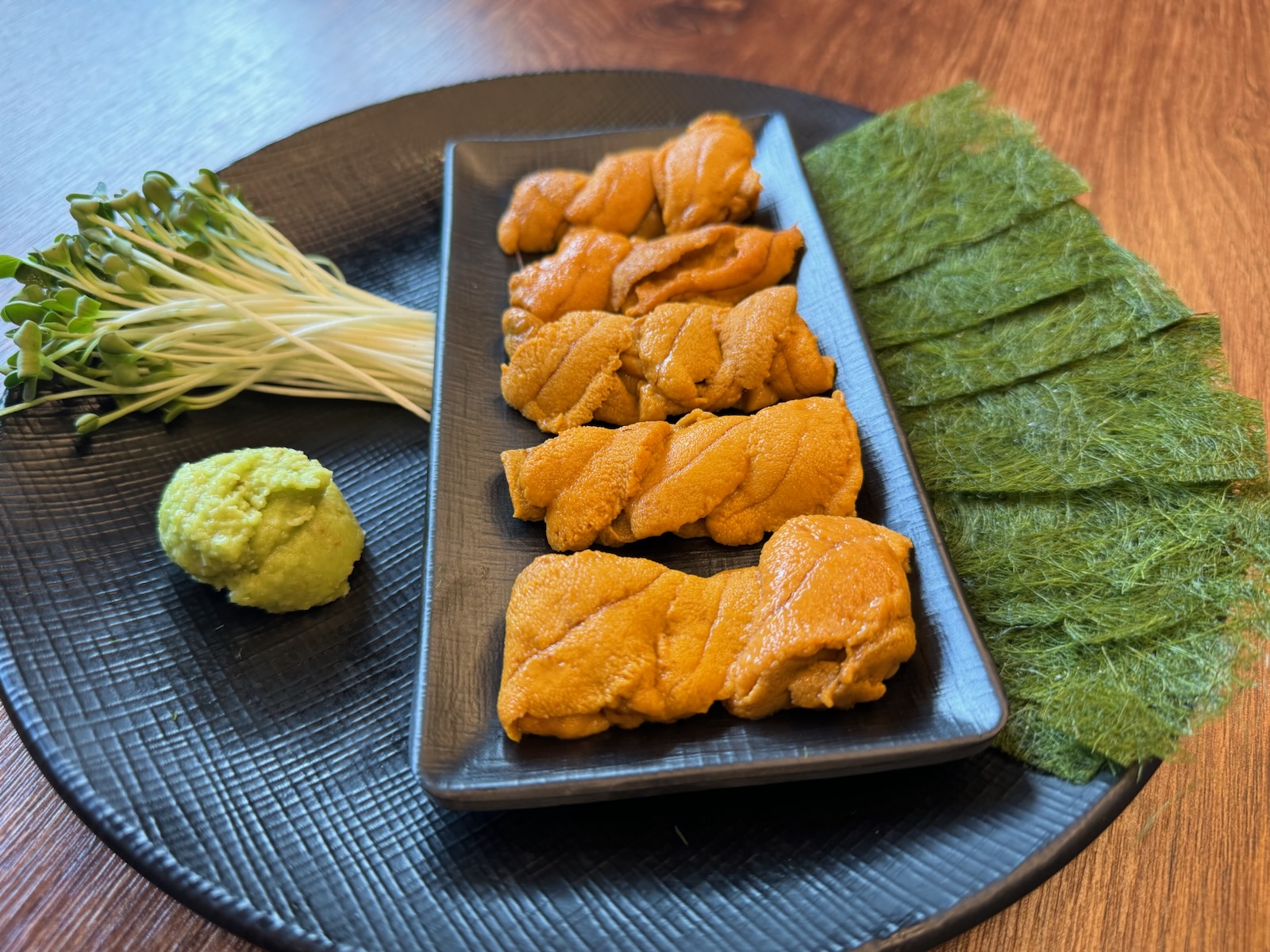 성게알+감태