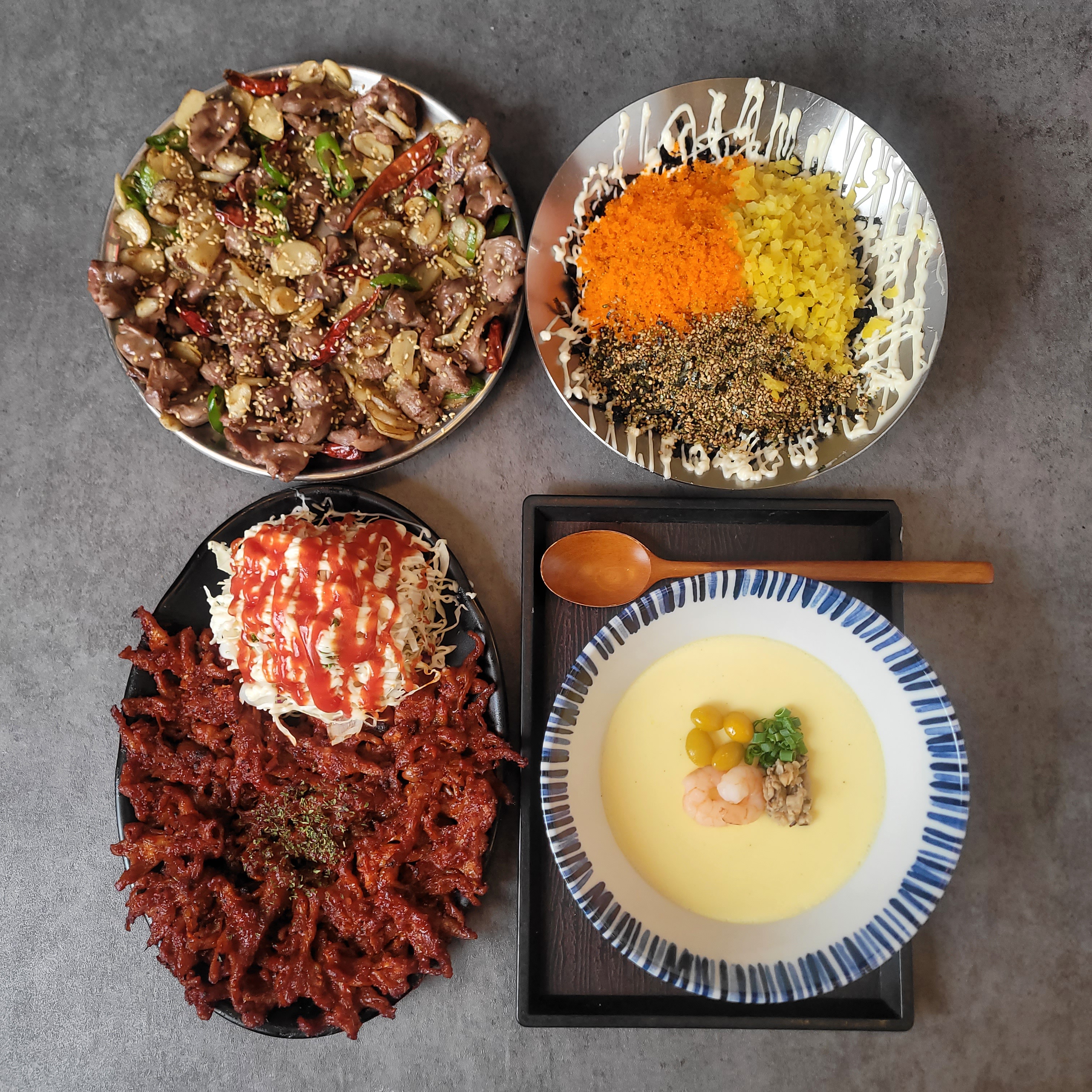 자기세트2 닭발+스페셜+계란찜+주먹밥