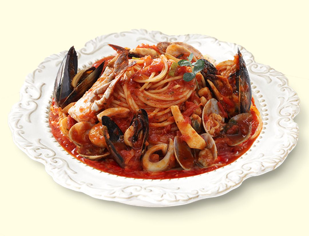 해물 토마토 파스타