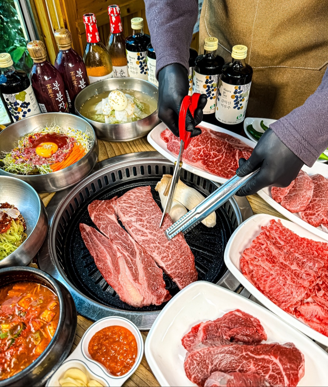 적성양산박암소한우마을