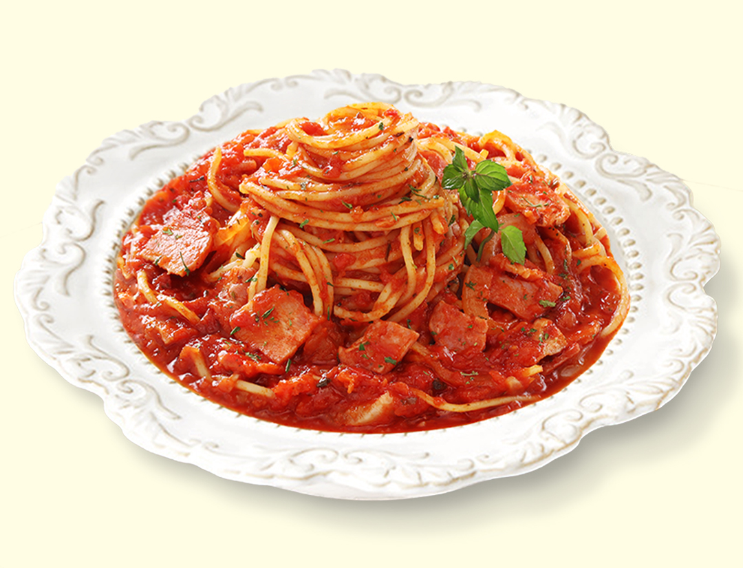 베이컨 토마토 파스타