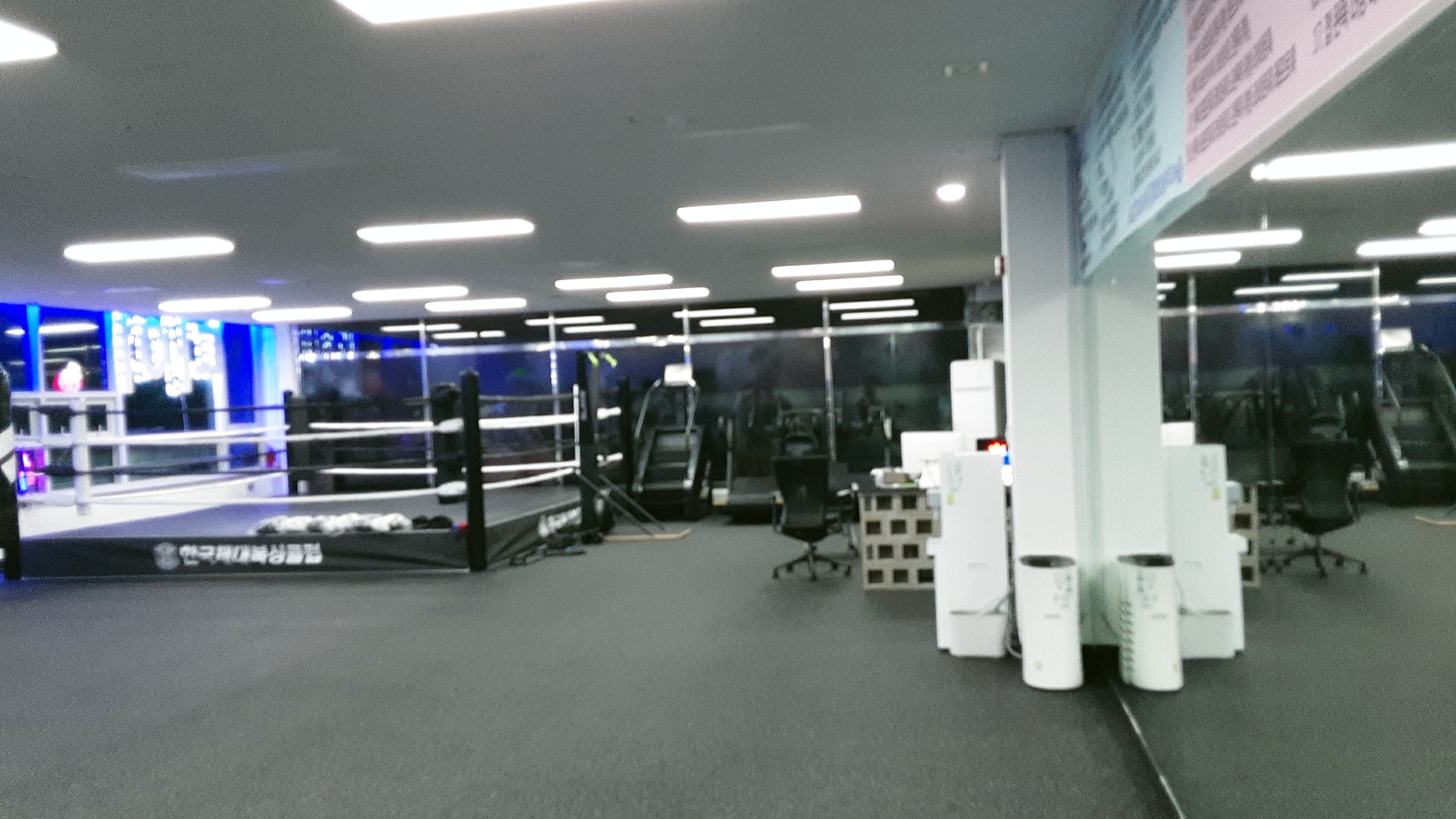 경기도 김포시 양촌읍 복싱체육관 한국체대 복싱클럽 내부 모습 2