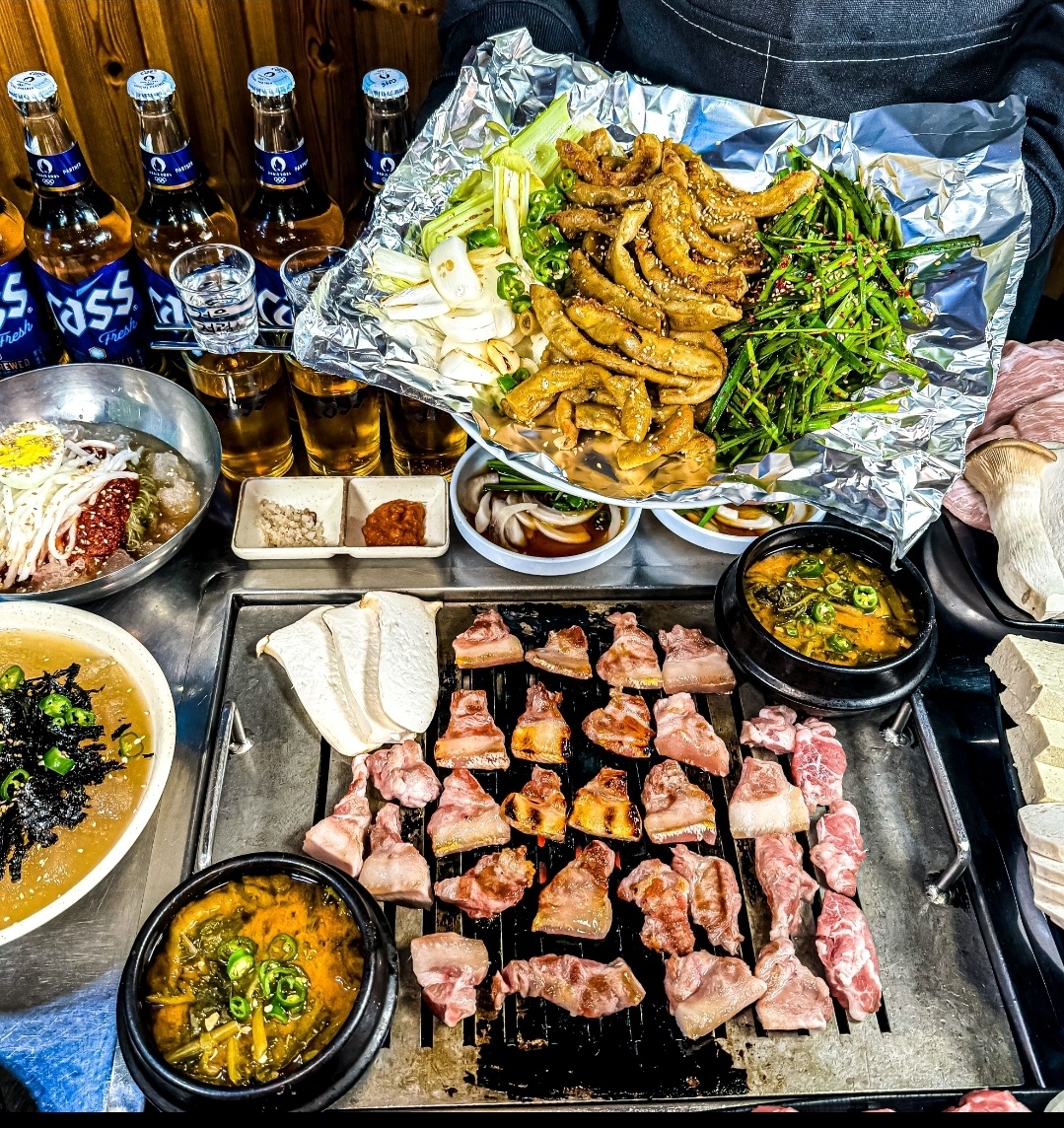불타는연탄구이