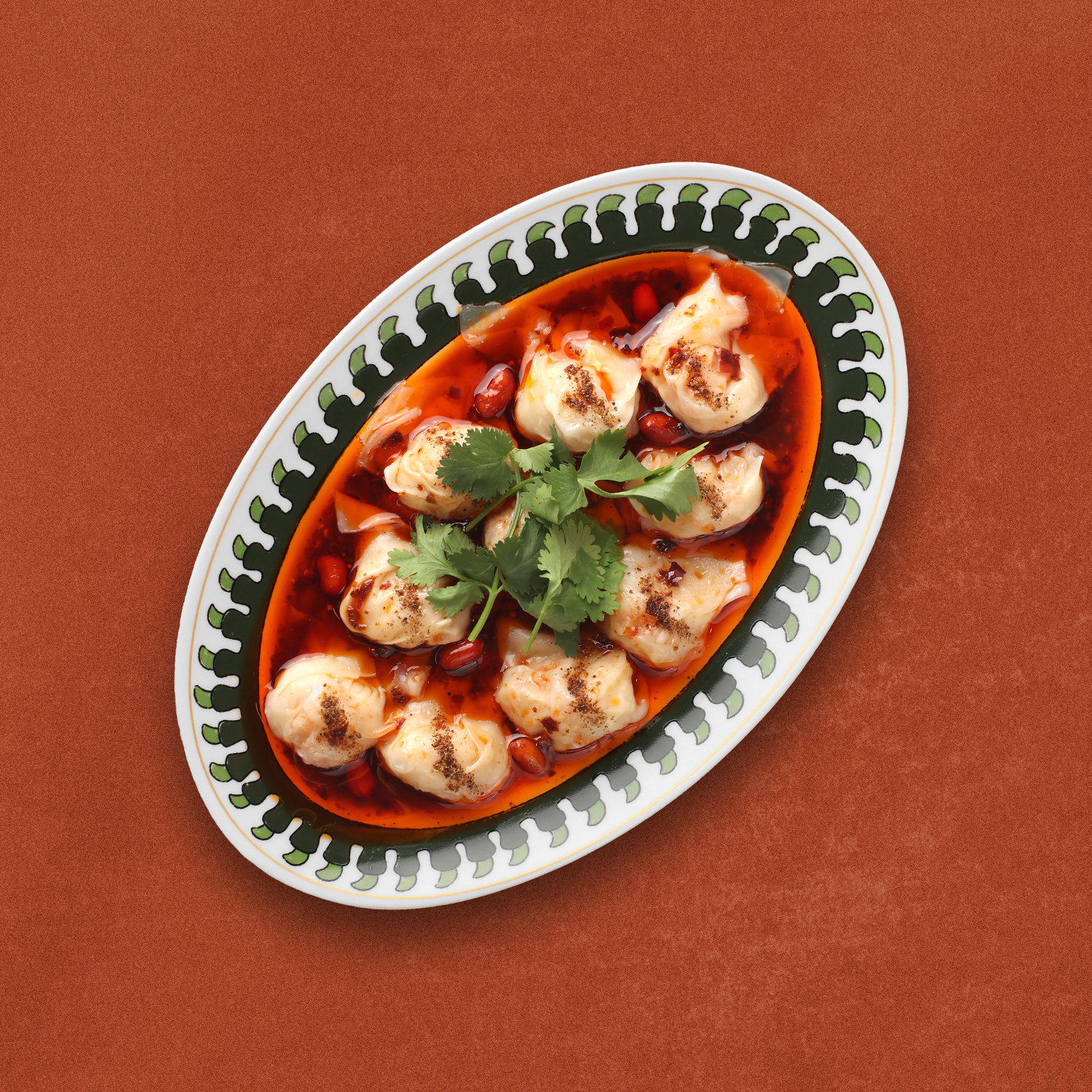 Red Oil Dumplings