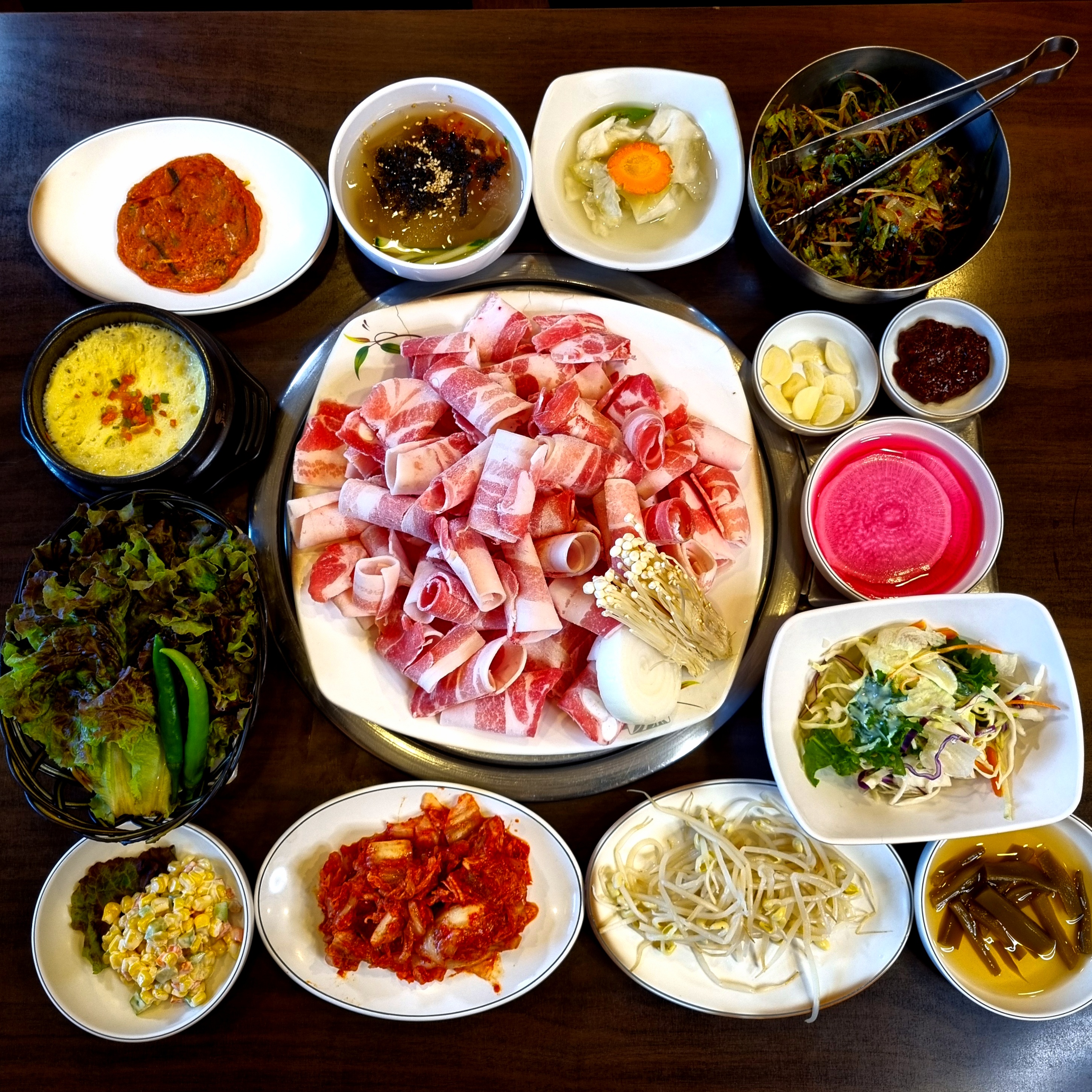 고향마을숯불돼지갈비