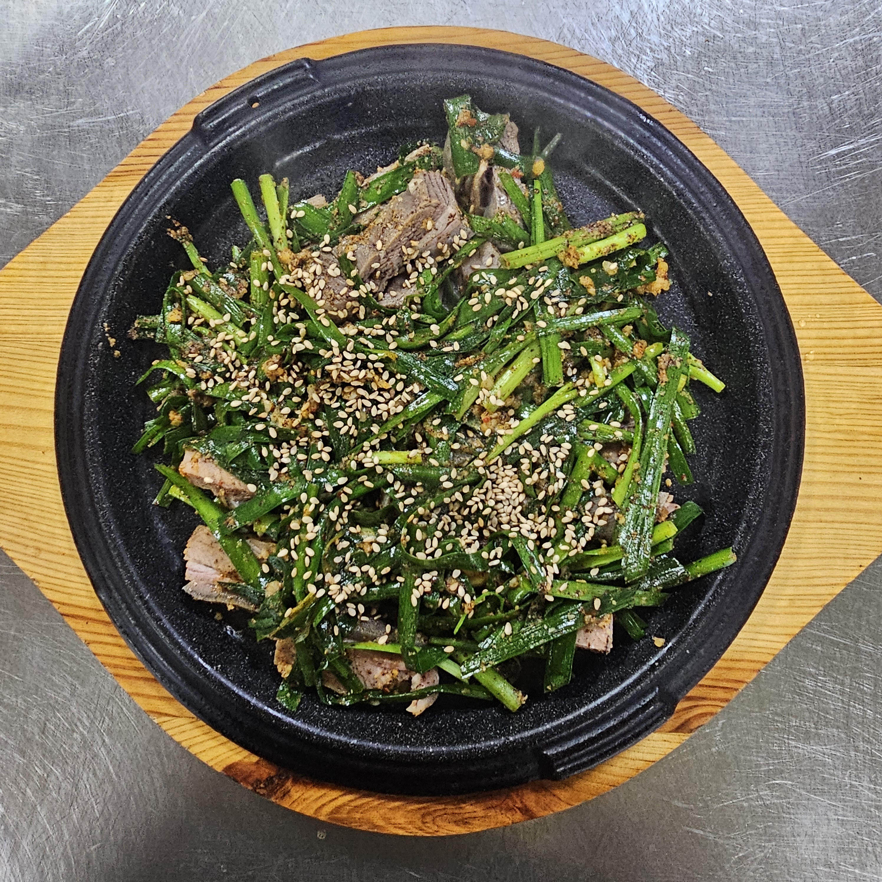 흑염소 무침 1인분