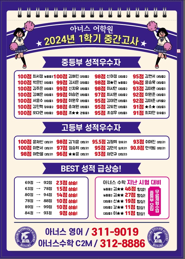경남 김해시 영어회화추천 영어회화학원 생활영어 비즈니스영어 영어발음 아너스어학원