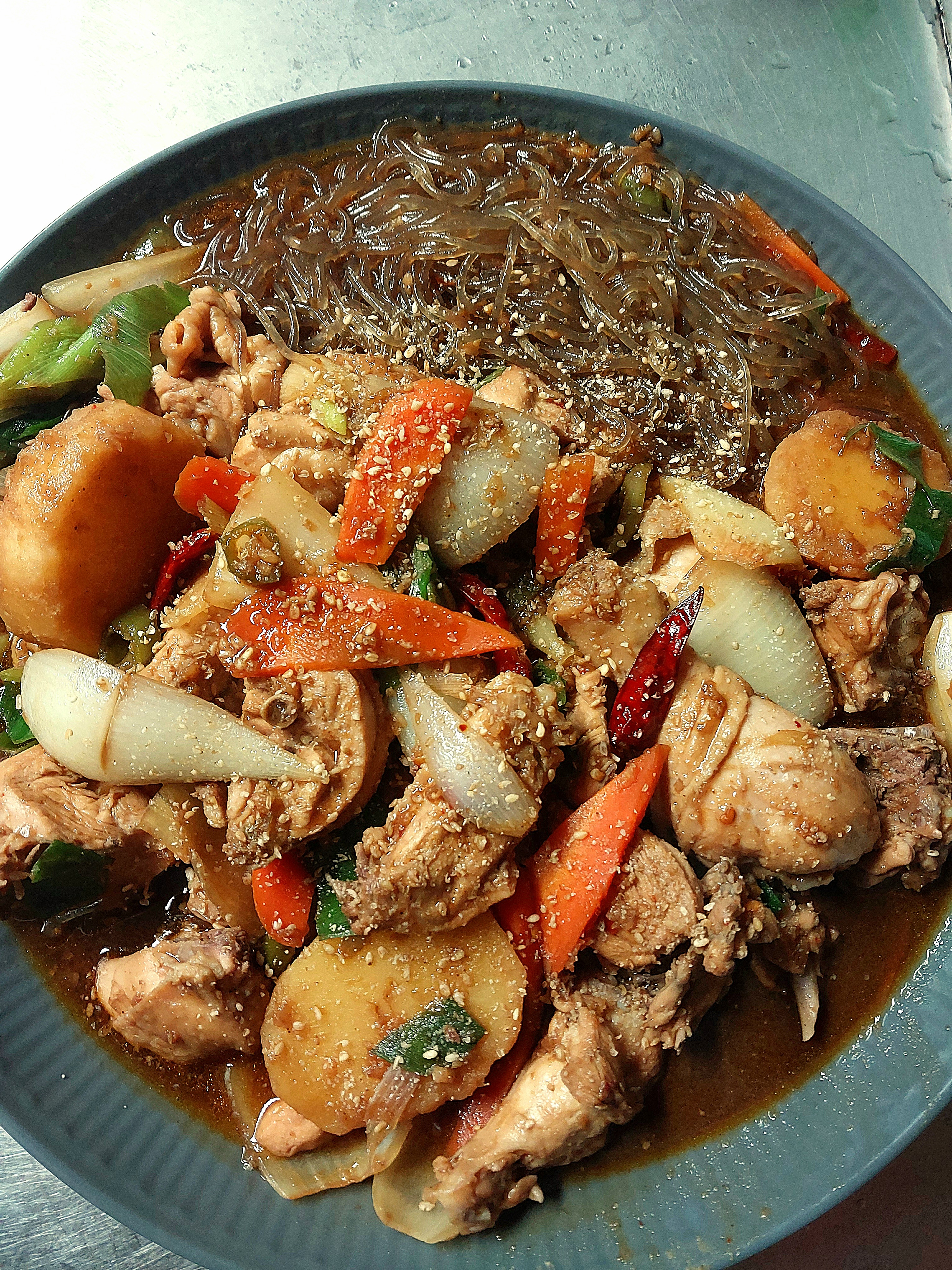 행복포차 통닭