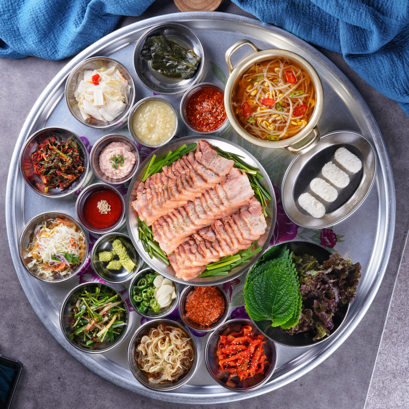 촉촉야들 한상 보쌈