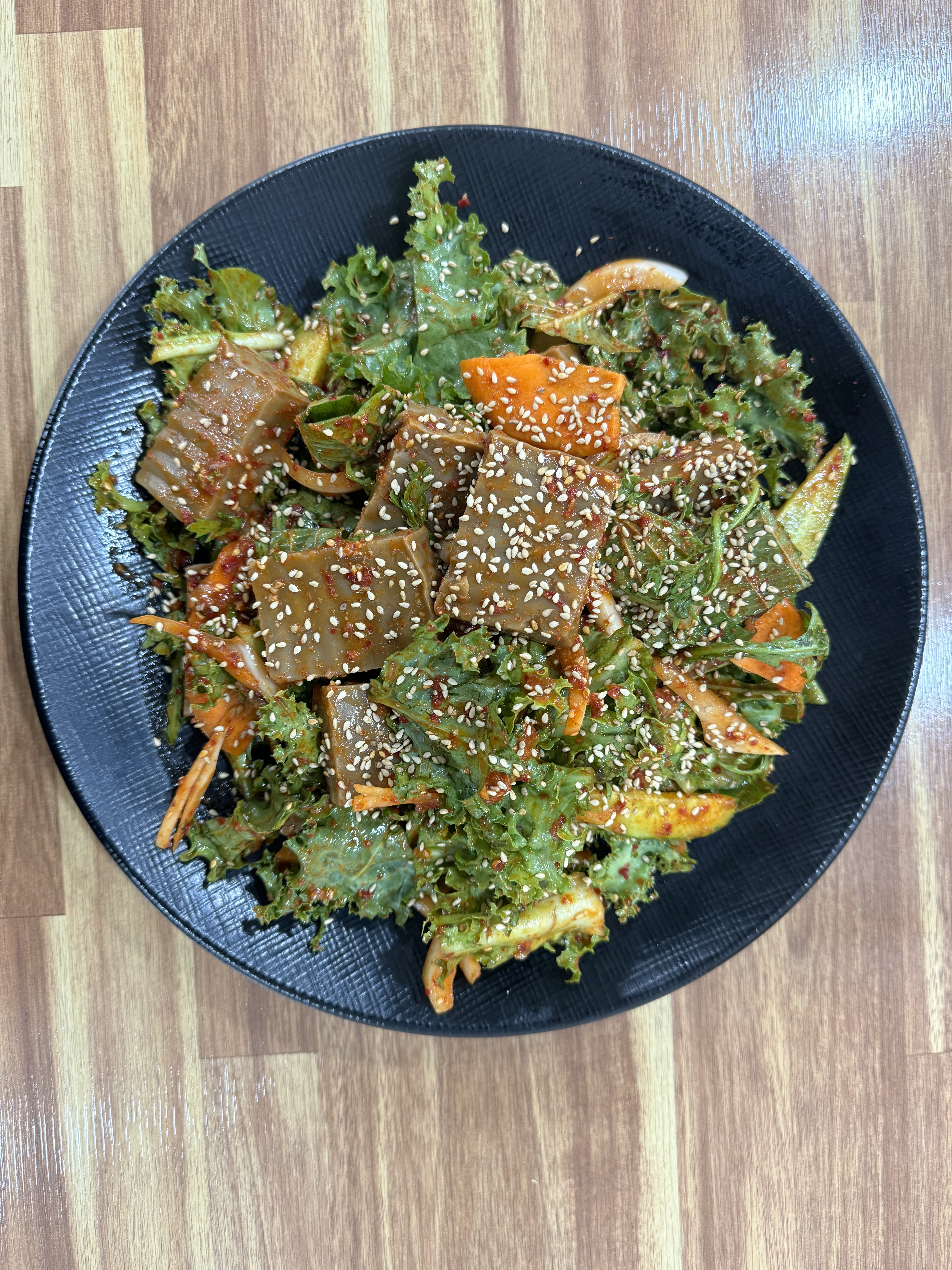 도토리묵무침
