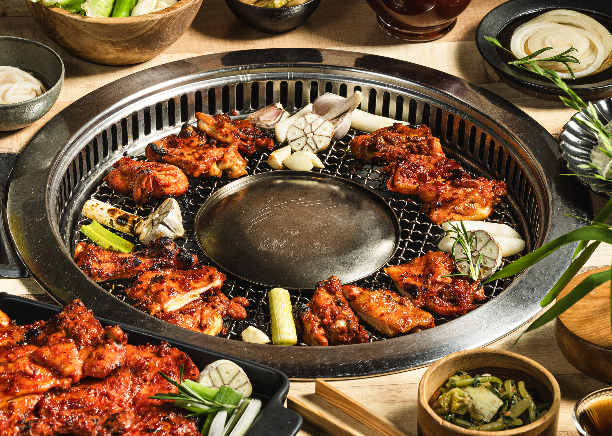 동막골 숯불닭갈비