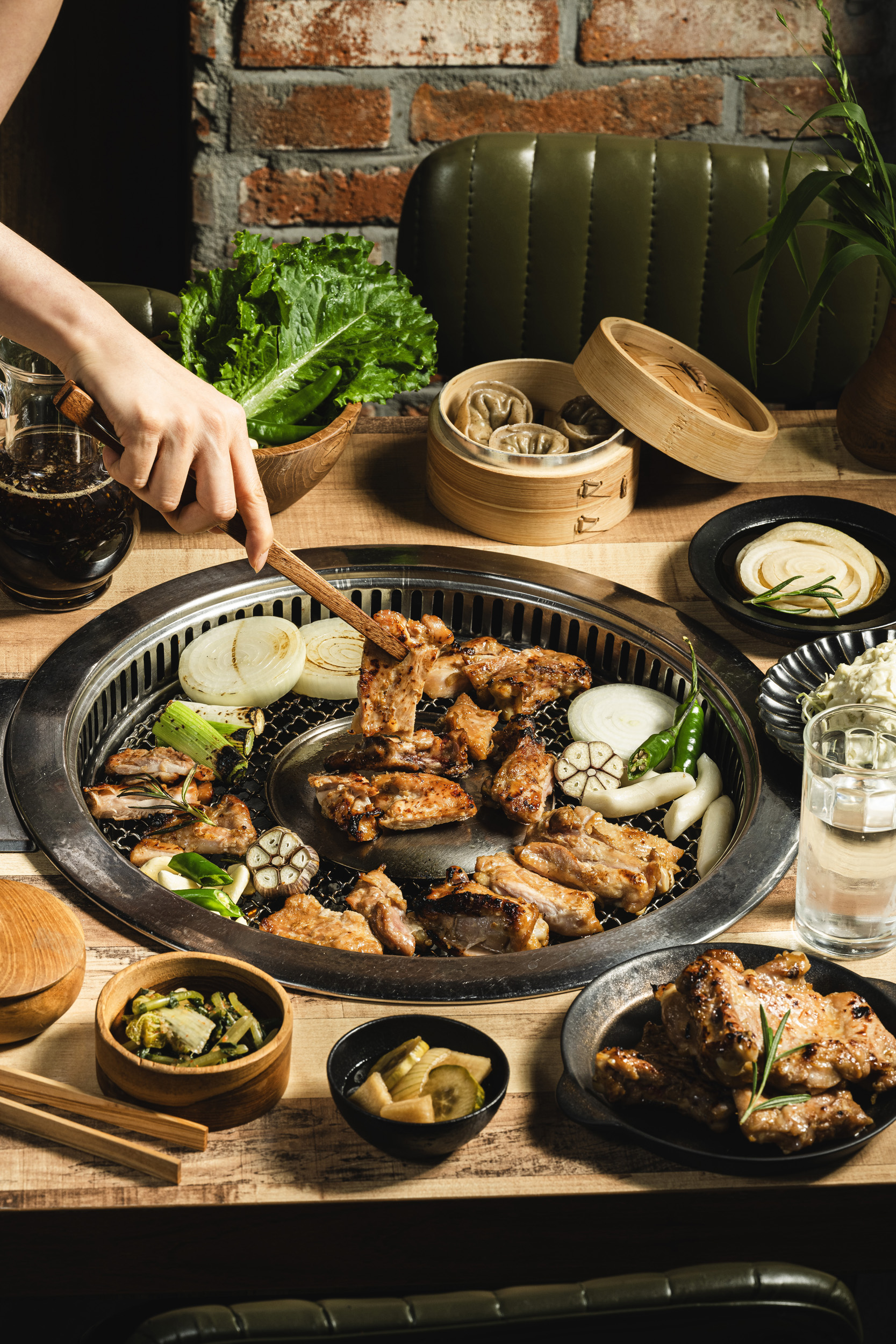 동막골 숯불닭갈비