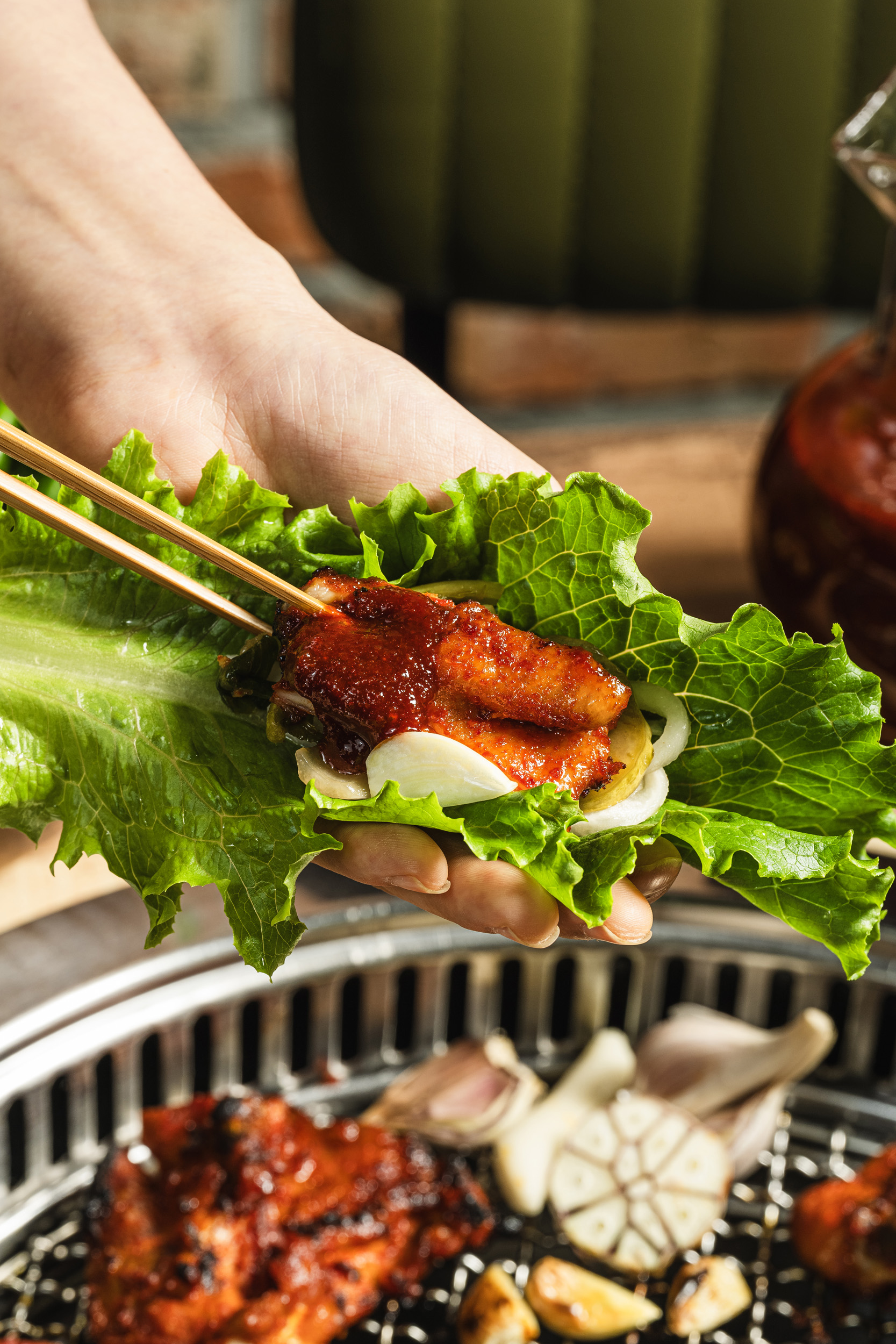 동막골 숯불닭갈비