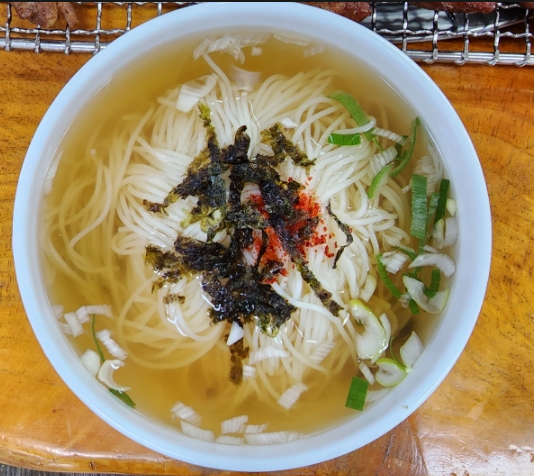 마무리 국수
