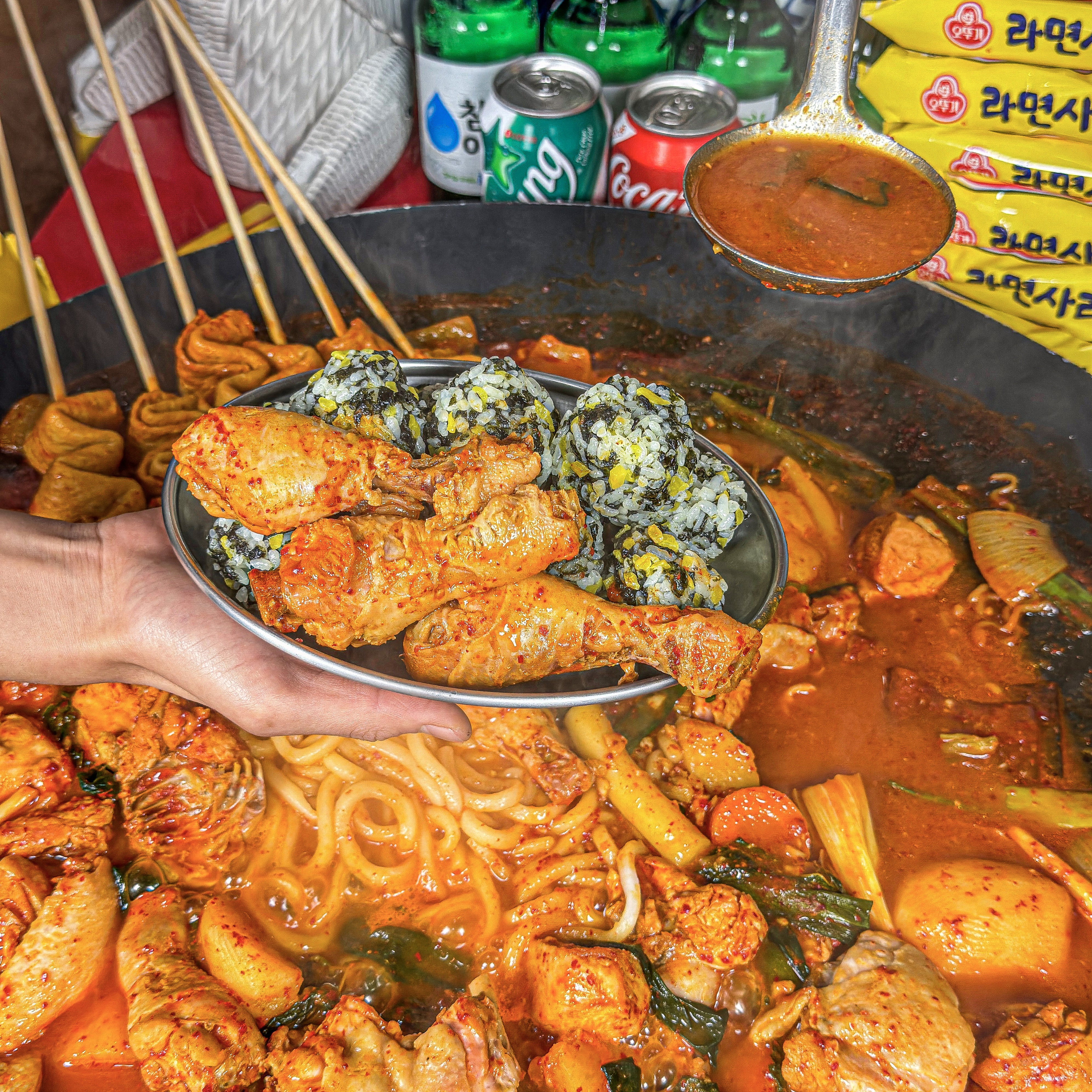 강남 닭한상 구리돌다리점