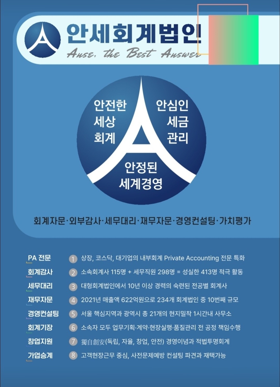 안세회계법인 송도지점