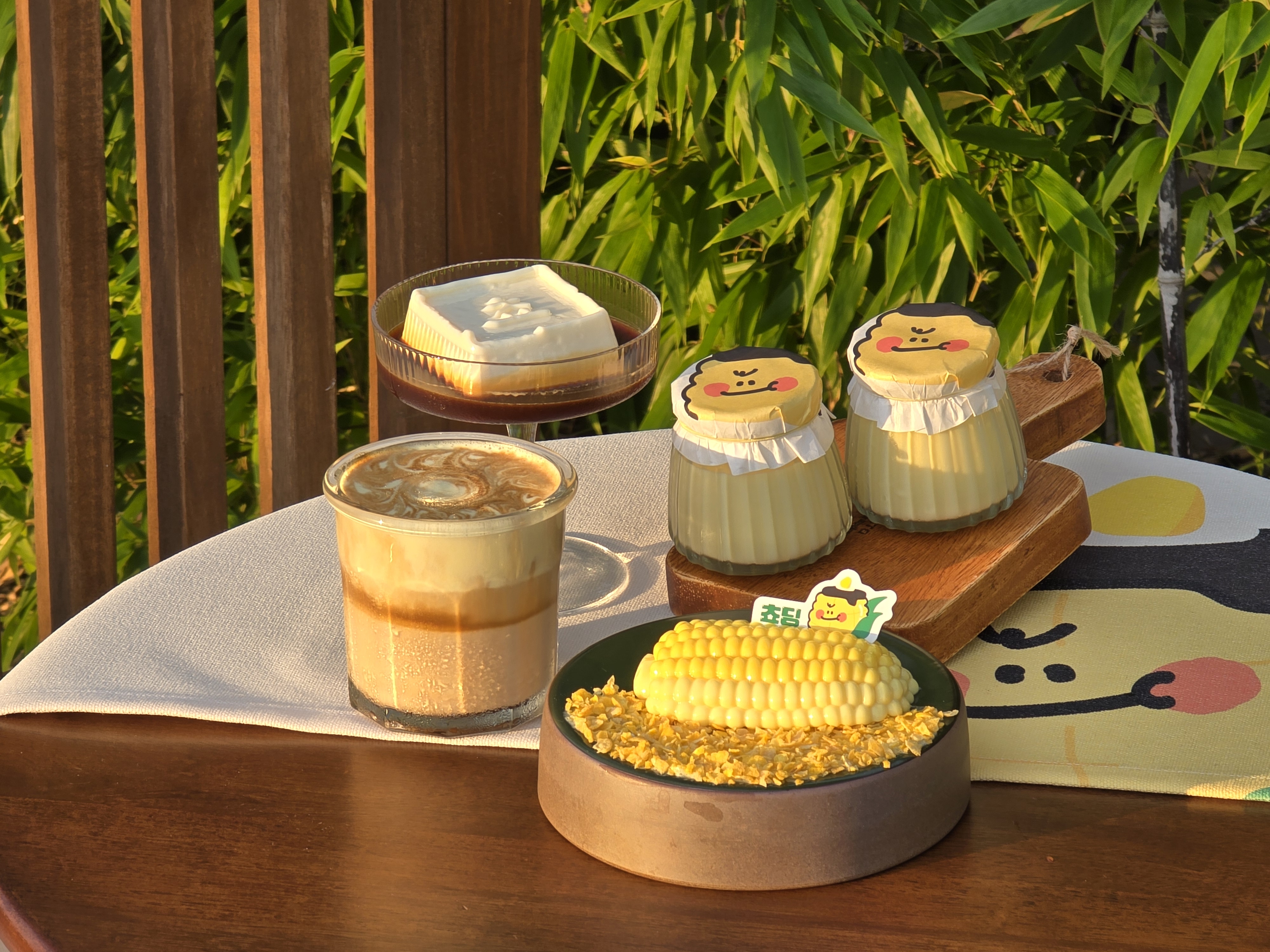 쵸딩 초당옥수수 푸딩 카페 강릉본점