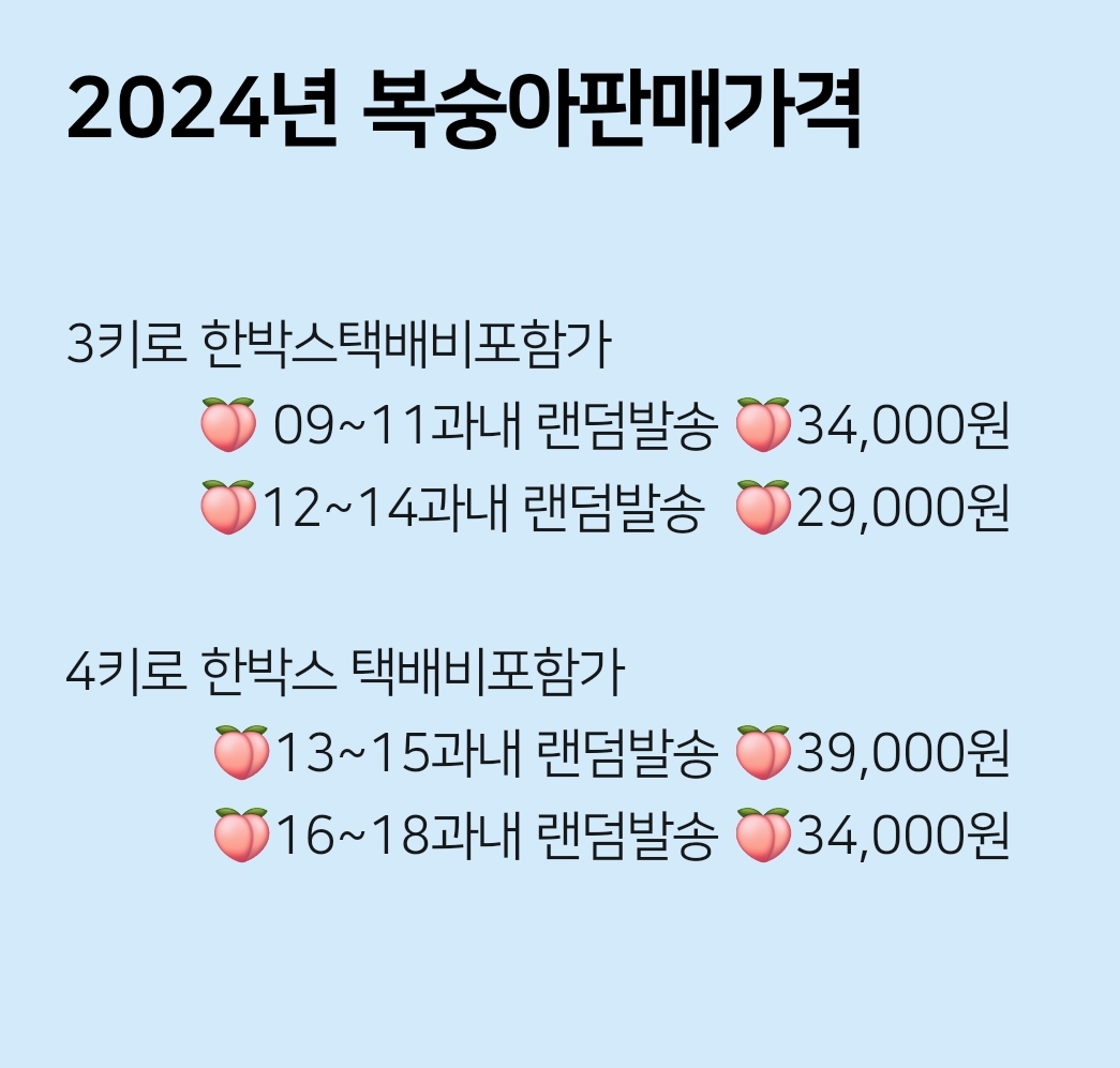 조치원복숭아 갑부농원