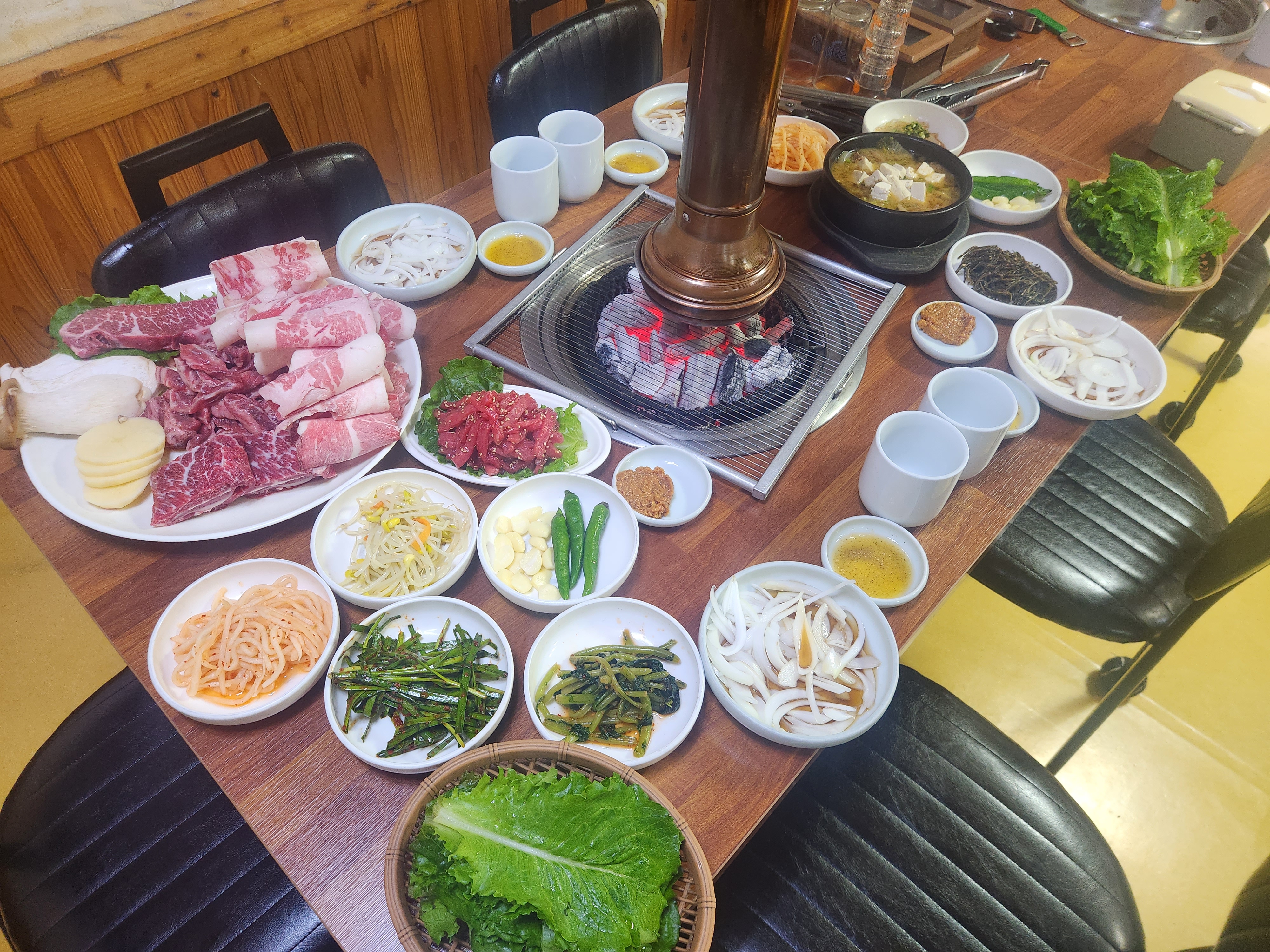 모슬포명가숯불화로구이