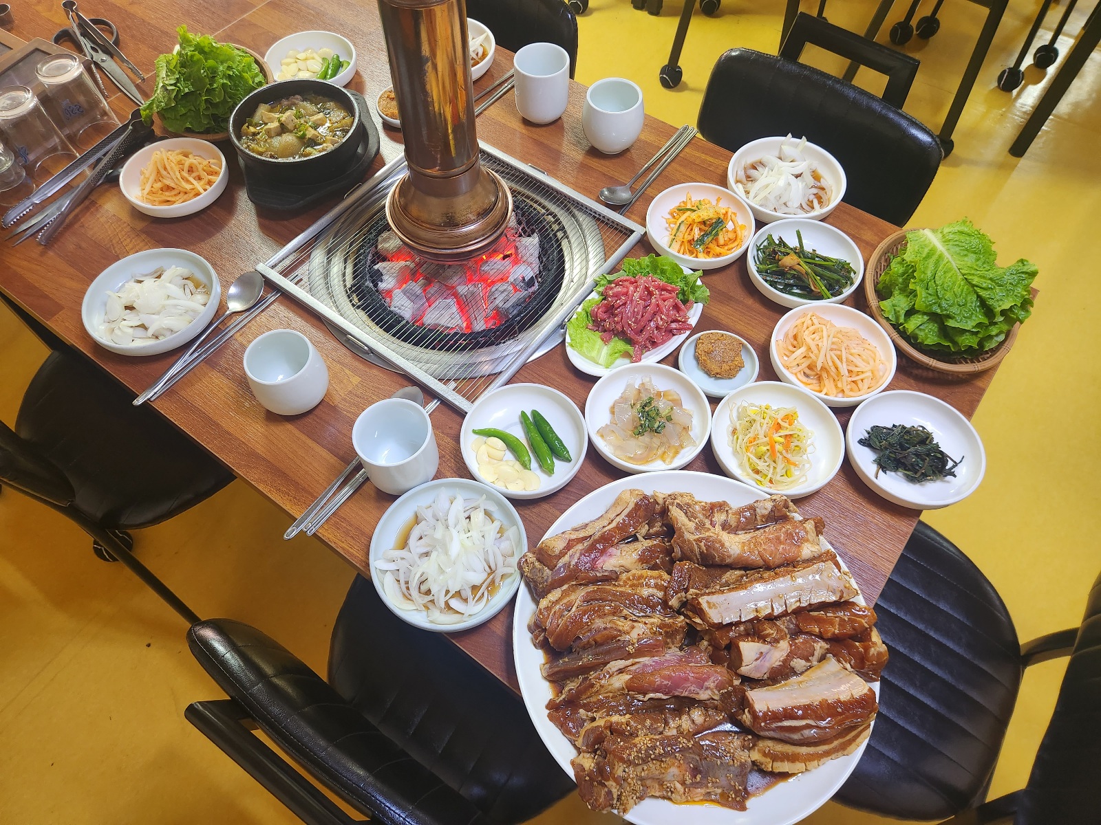 모슬포명가숯불화로구이