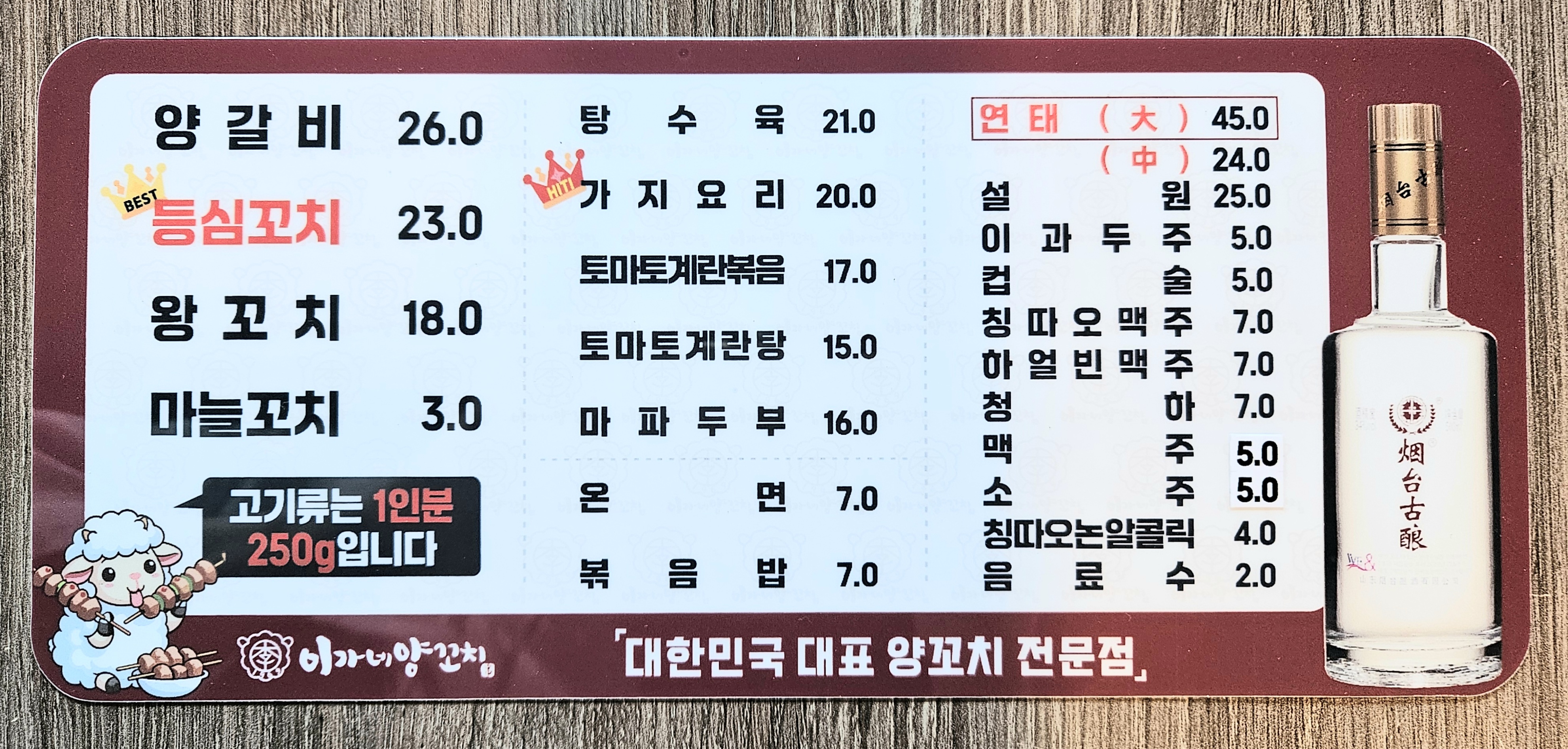 이가네양꼬치 광명역점