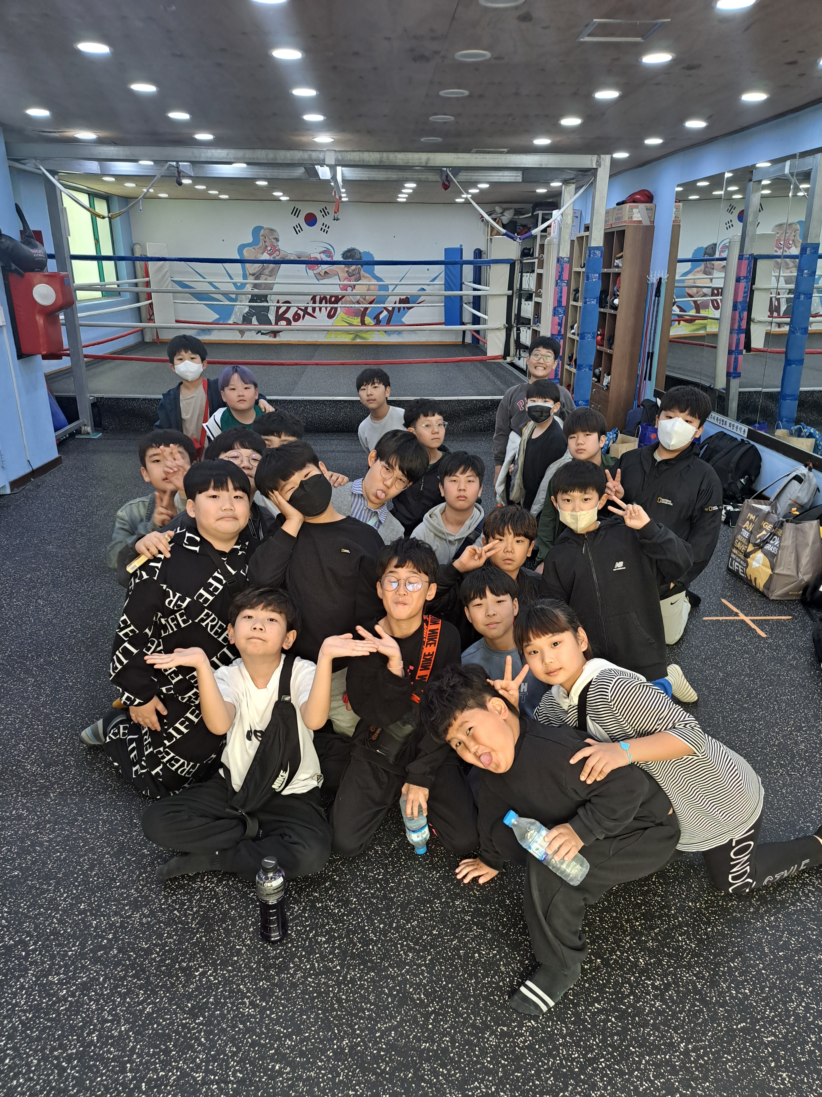 경상북도 경주시 충효녹지길 복싱체육관 충효복싱짐 내부 모습 3