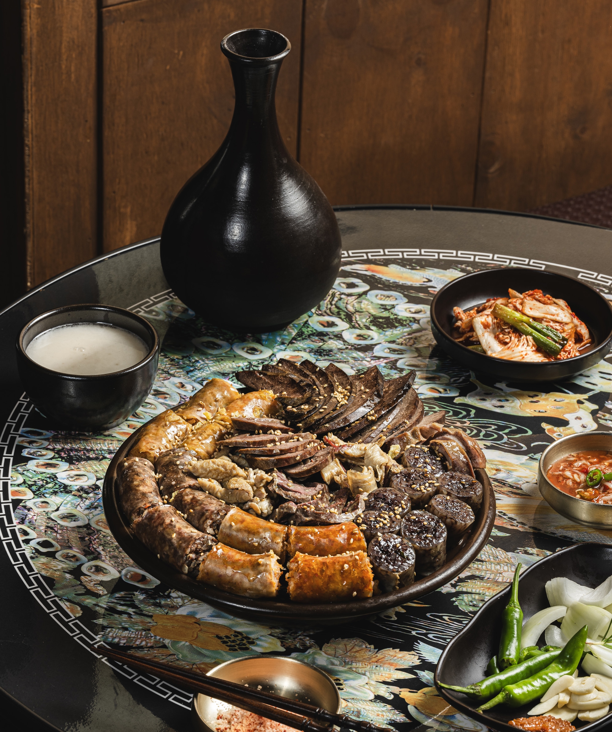모듬 순대(중)