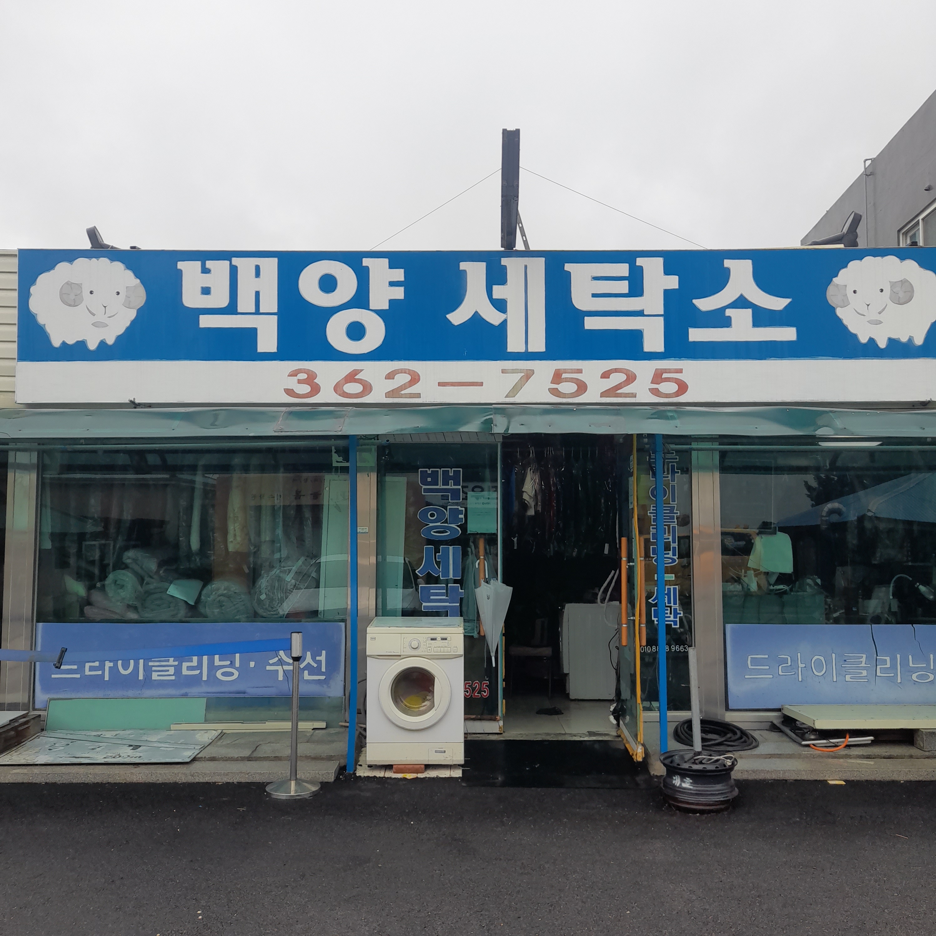 백양세탁소