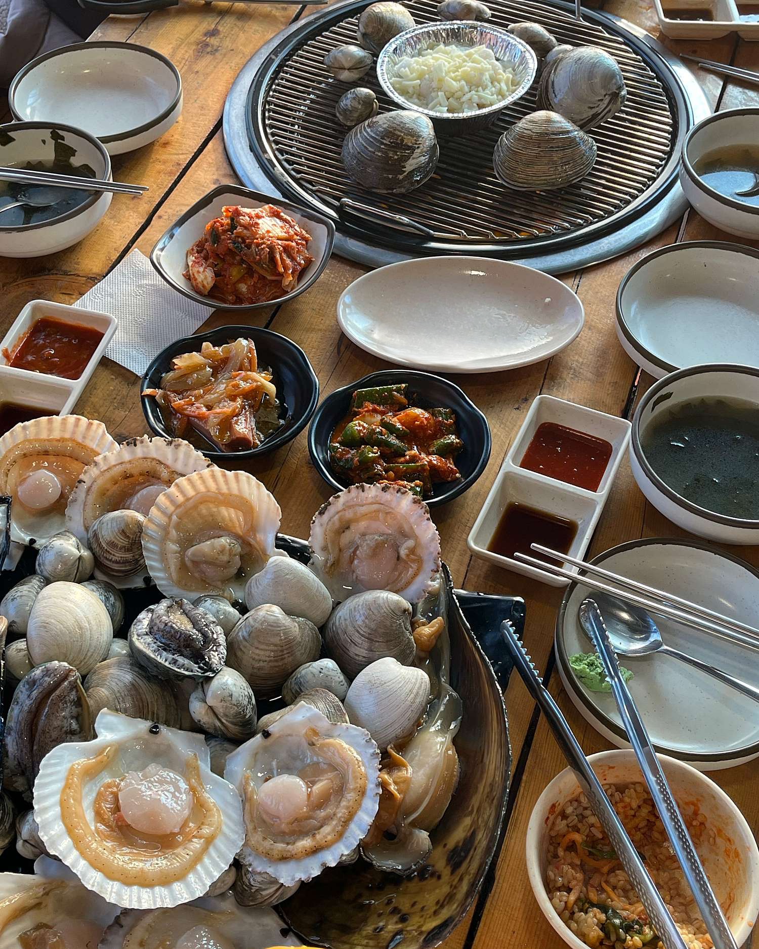 마라도회조개구이