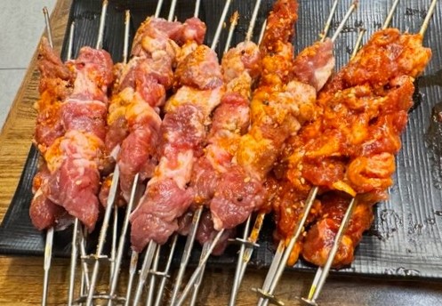 용문양꼬치