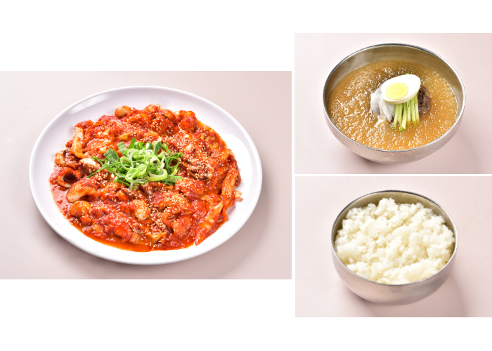 하수오곰탕 진천갈비다