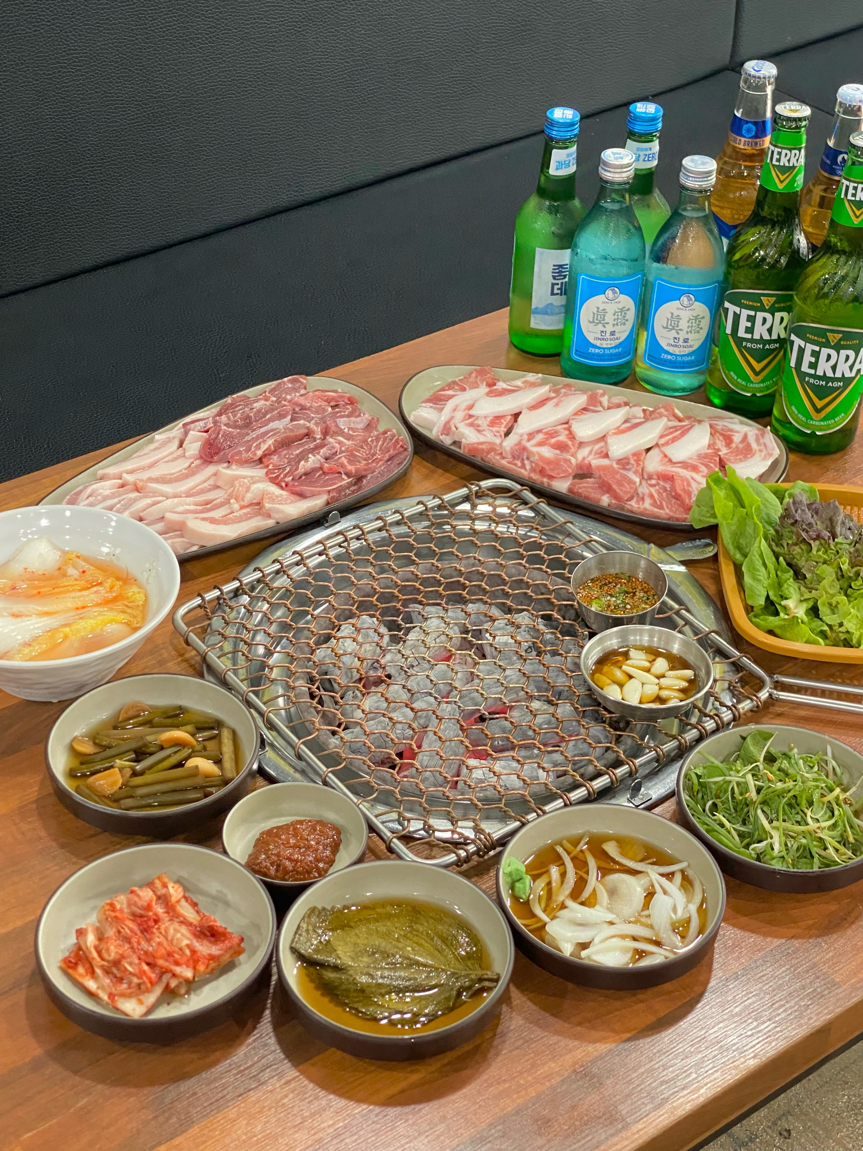 황금참숯뒤통구이