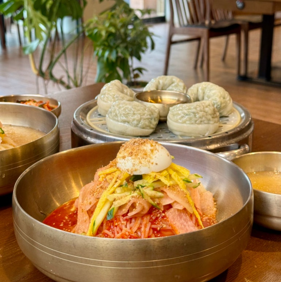 안동칼국수 내부 또는 관련 모습
