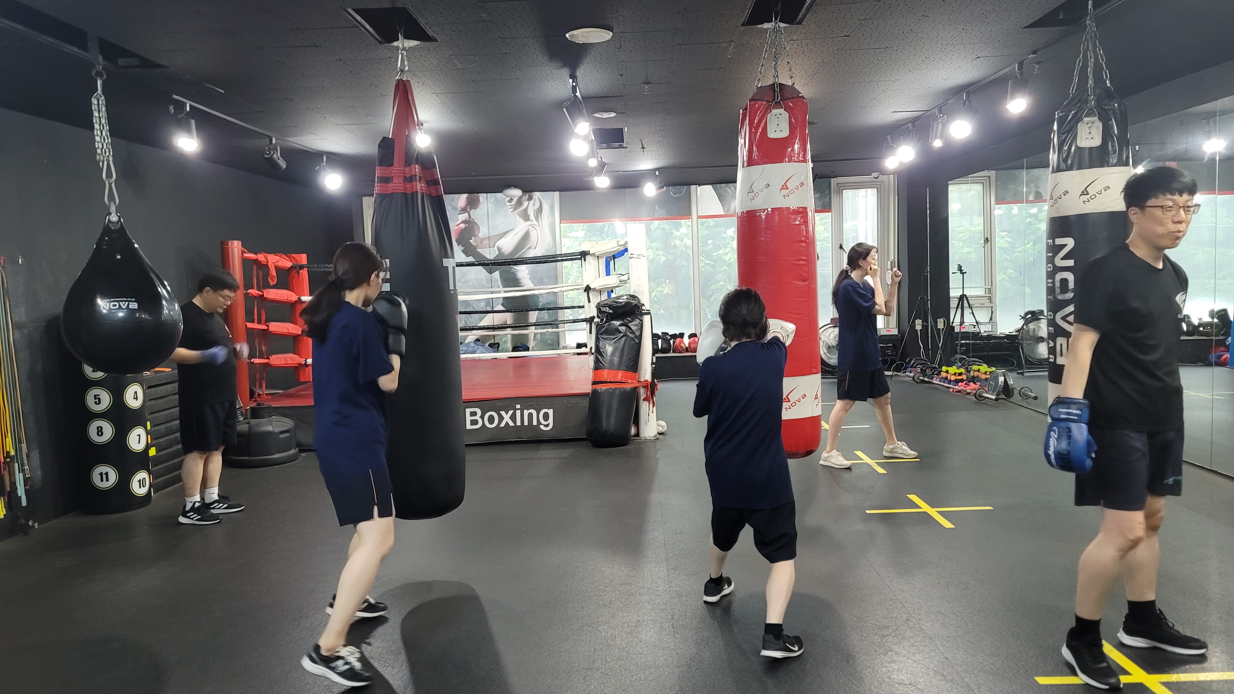 경기도 용인시 수지구 복싱체육관 앨바트로 복싱 내부 모습 5