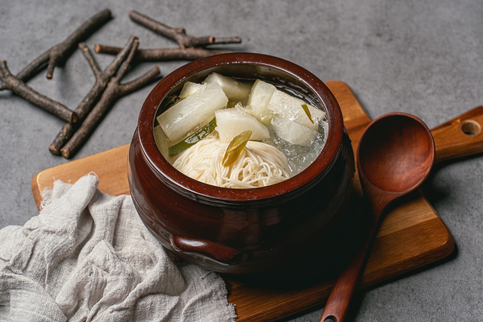 동치미 국수