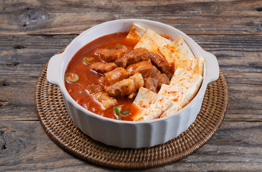 가마솥에 푹 끓인 김치찜&김치찌개