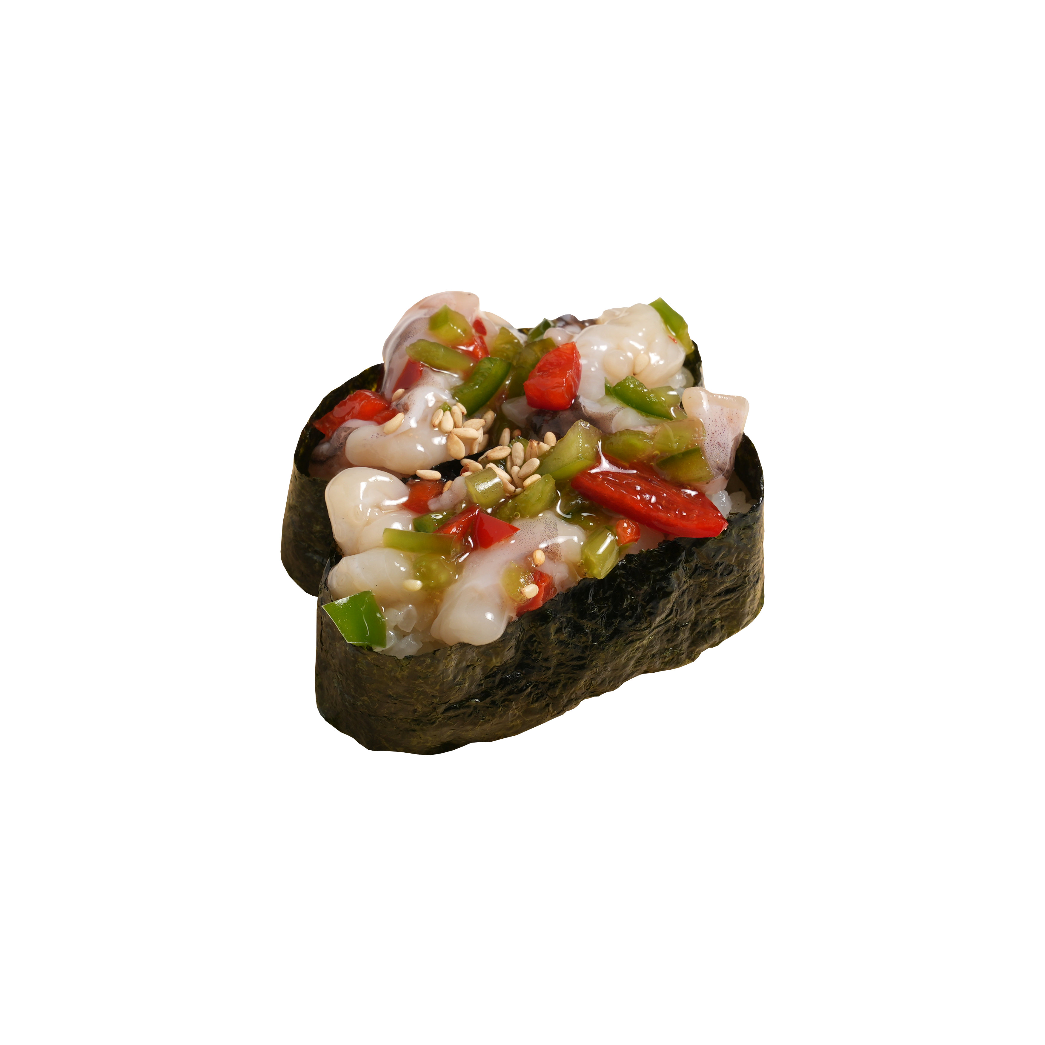 Tako Wasabi Gunkan Roll