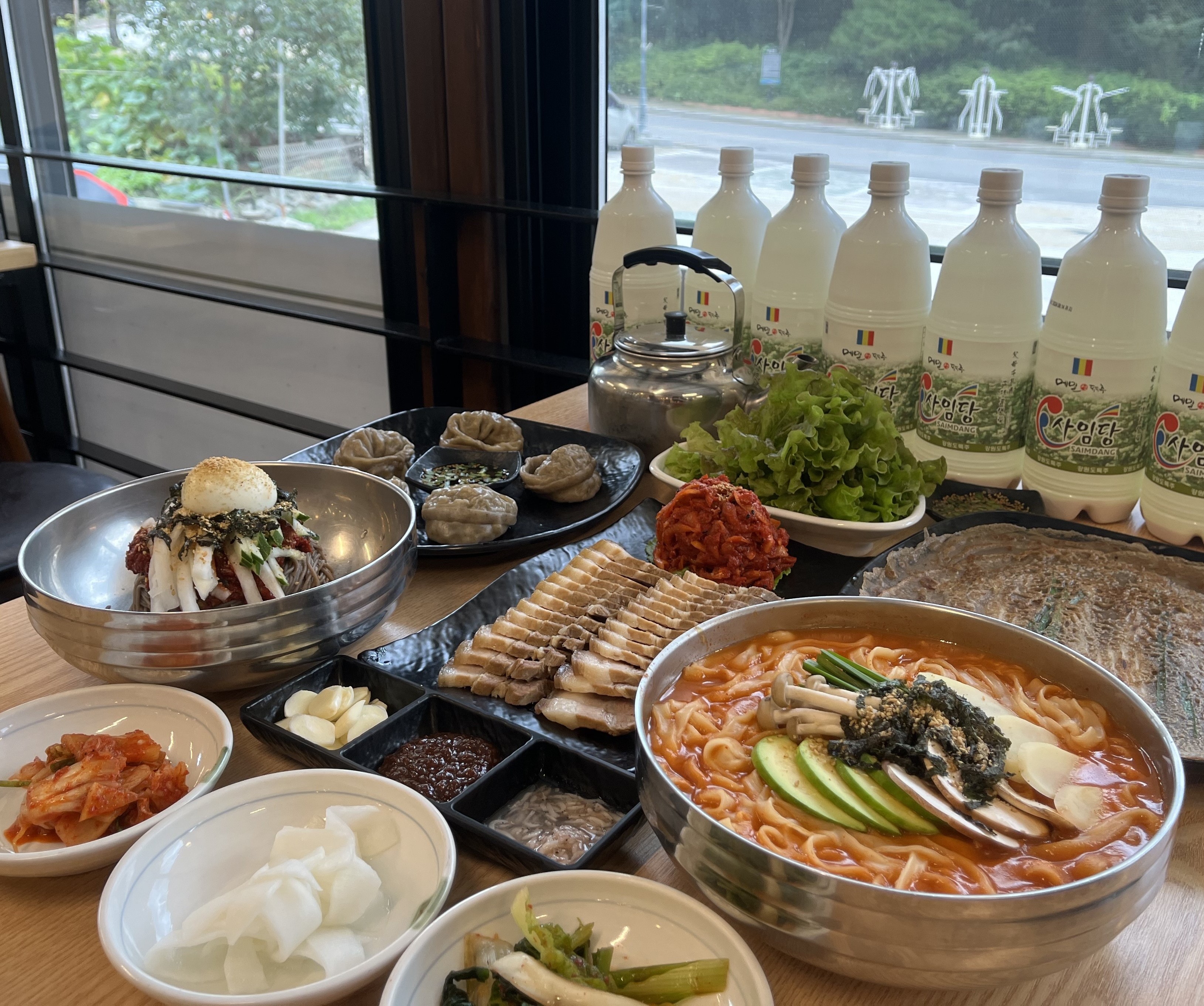 심곡 오미막국수