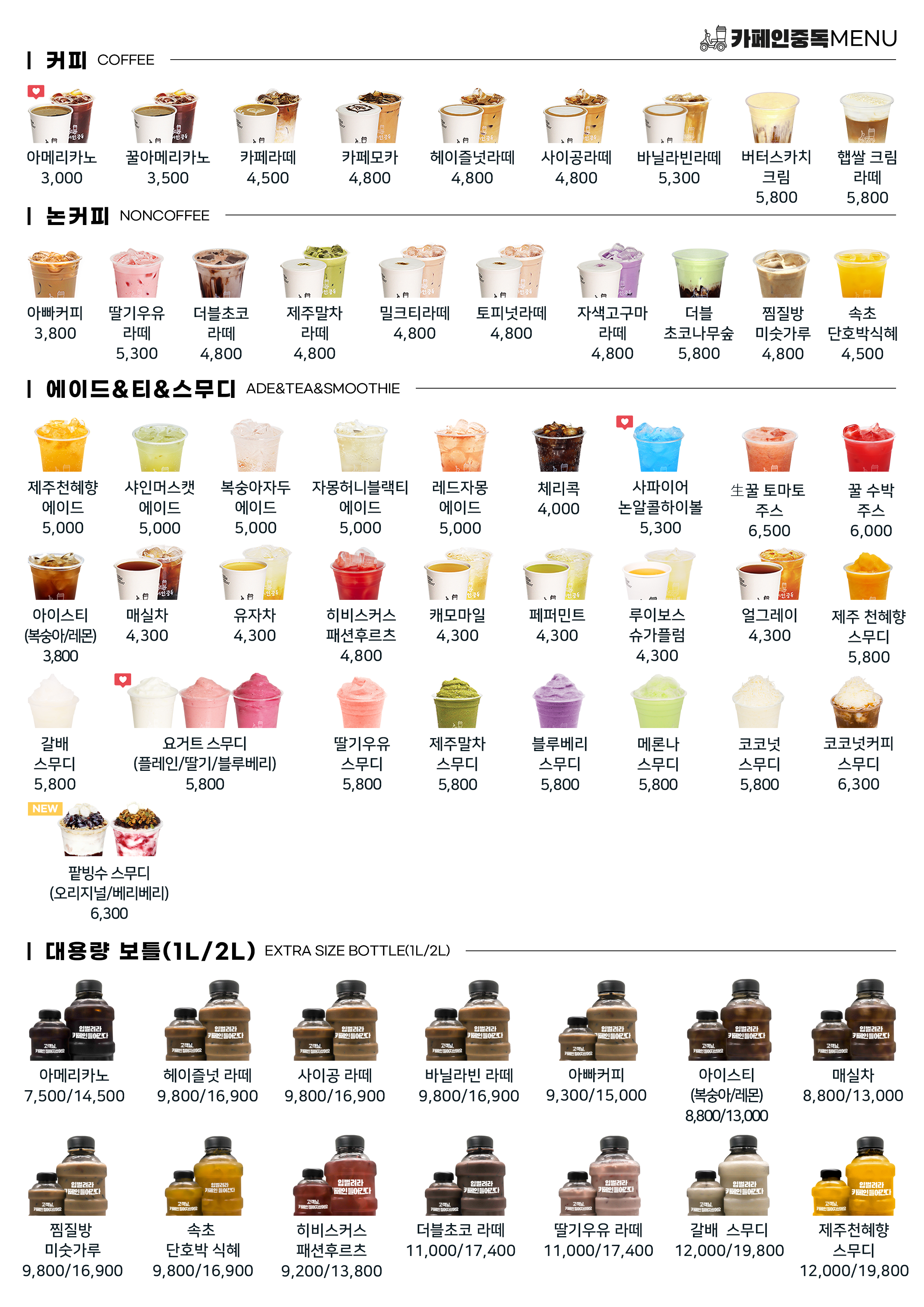 카페인중독 도화점