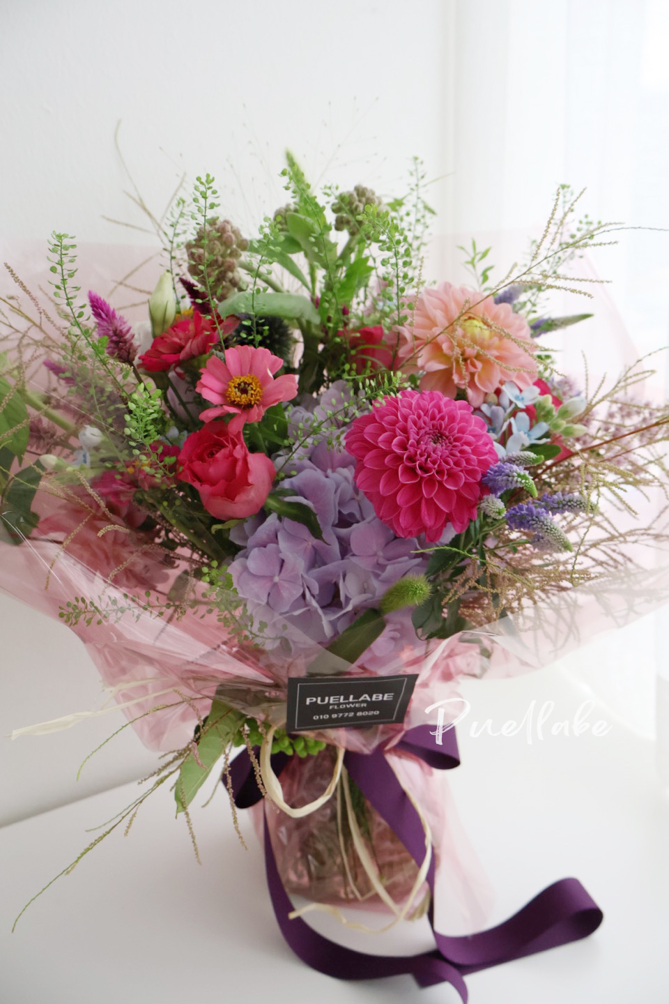 푸엘라비 플라워 대표 이미지 - 미니 꽃다발