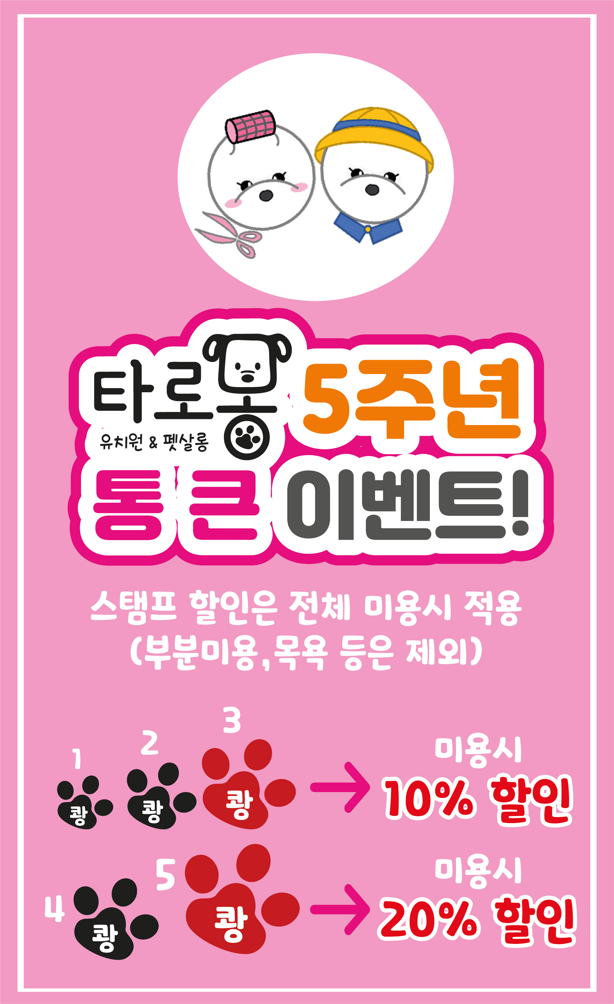 타로몽 애견미용 강아지미용 데이케어
