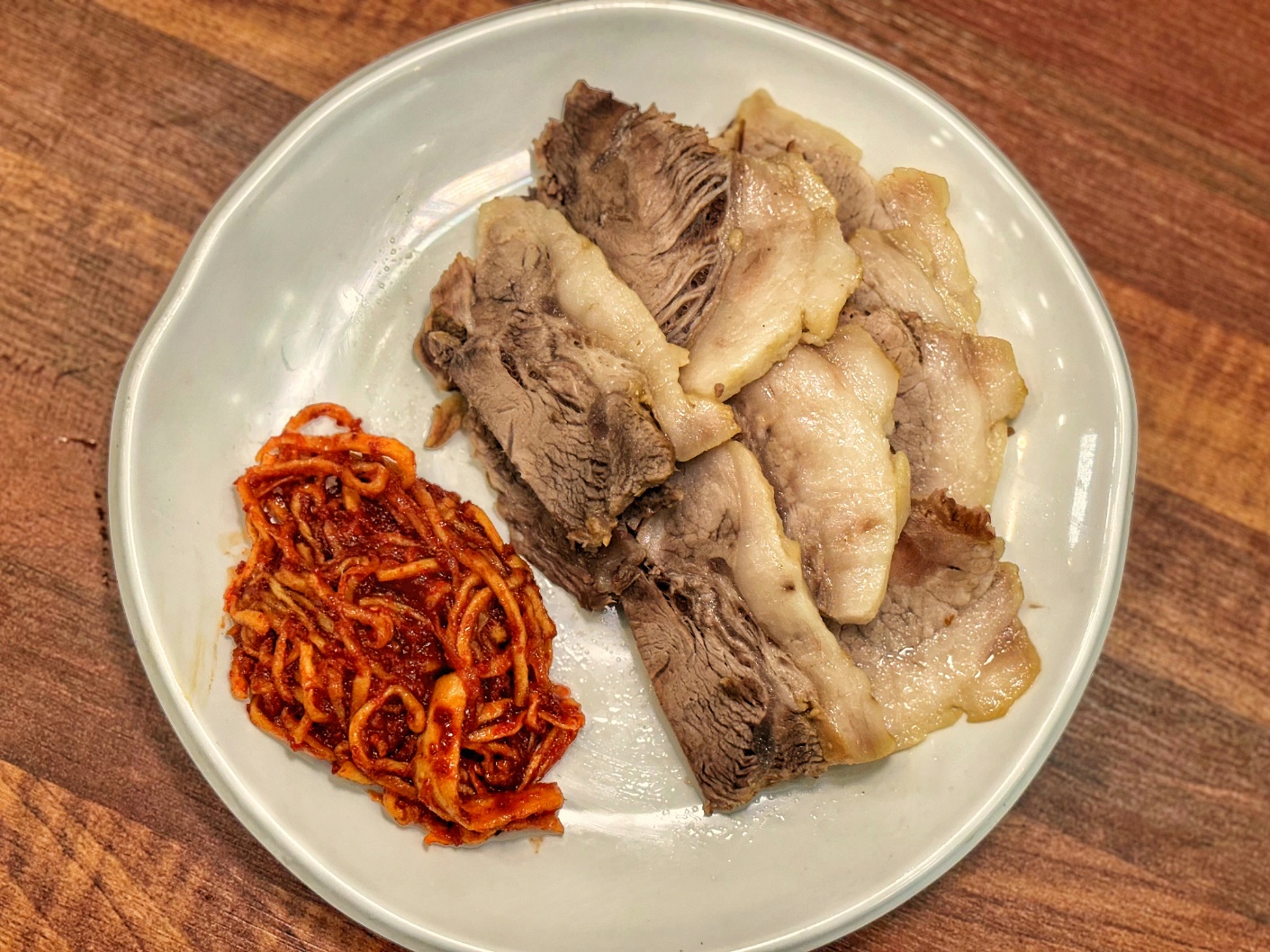 한돈수육 대