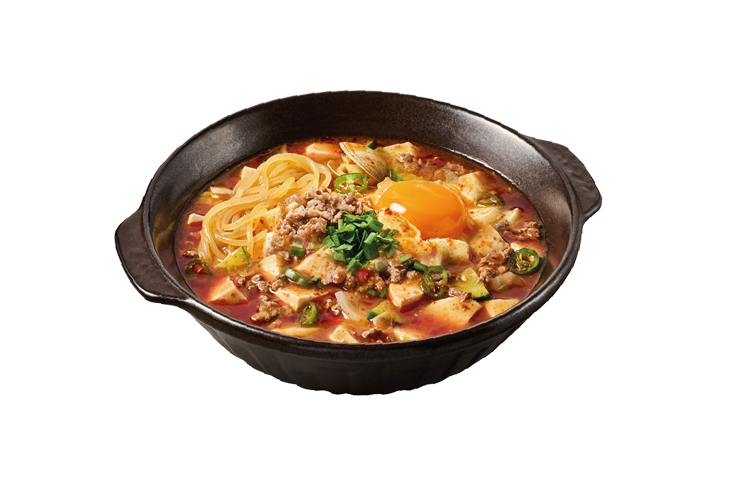쫄면순두부