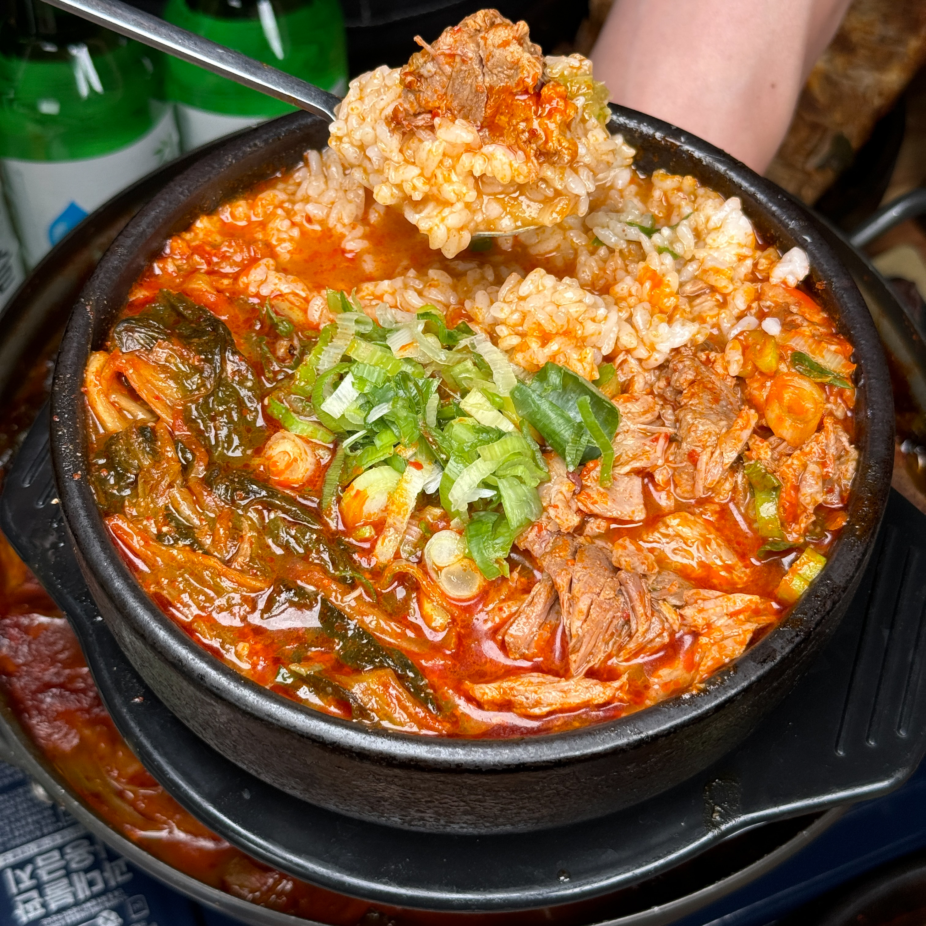 옛날시골집얼큰이뼈해장국 배방탕정점