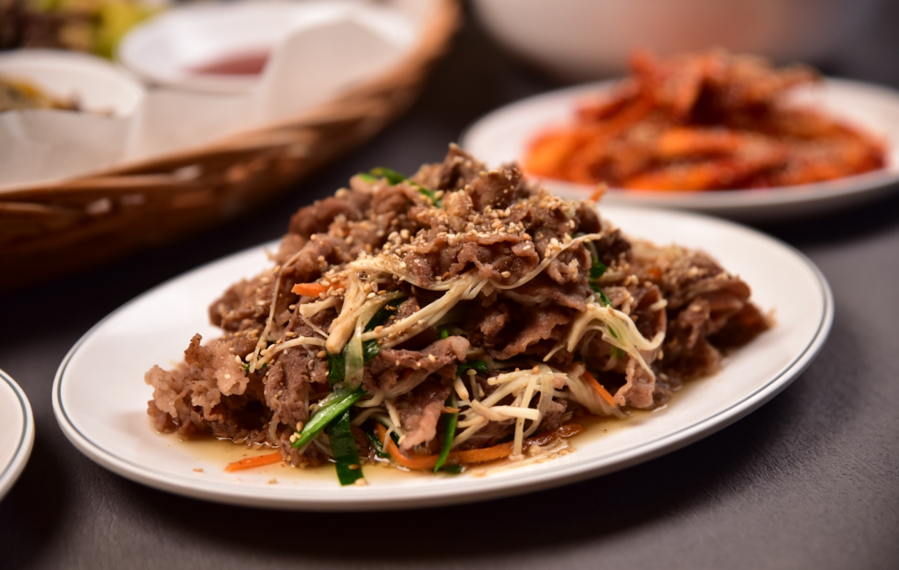 장수촌 순두부보리밥