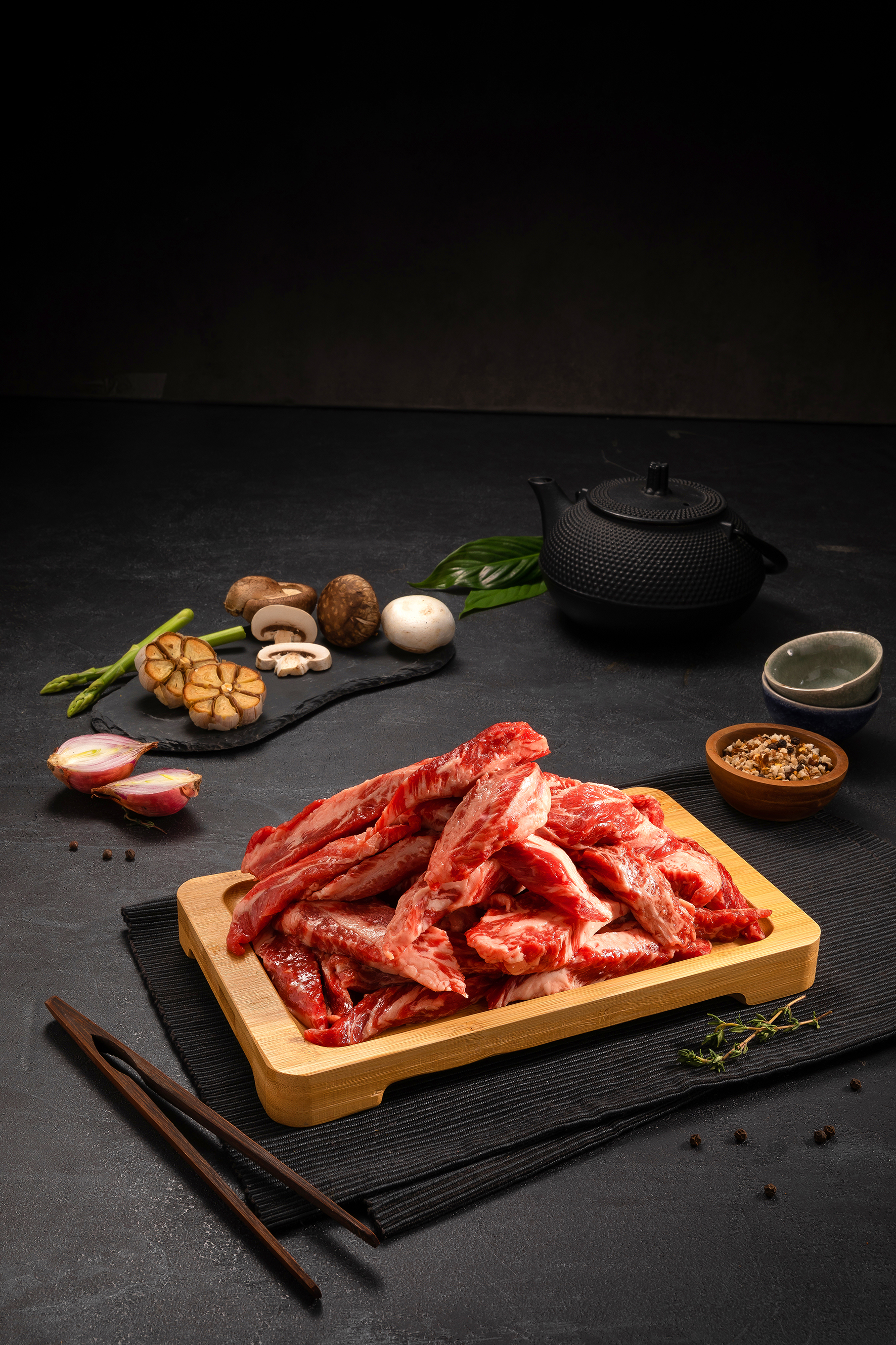 소생갈비살 500g 추가반값